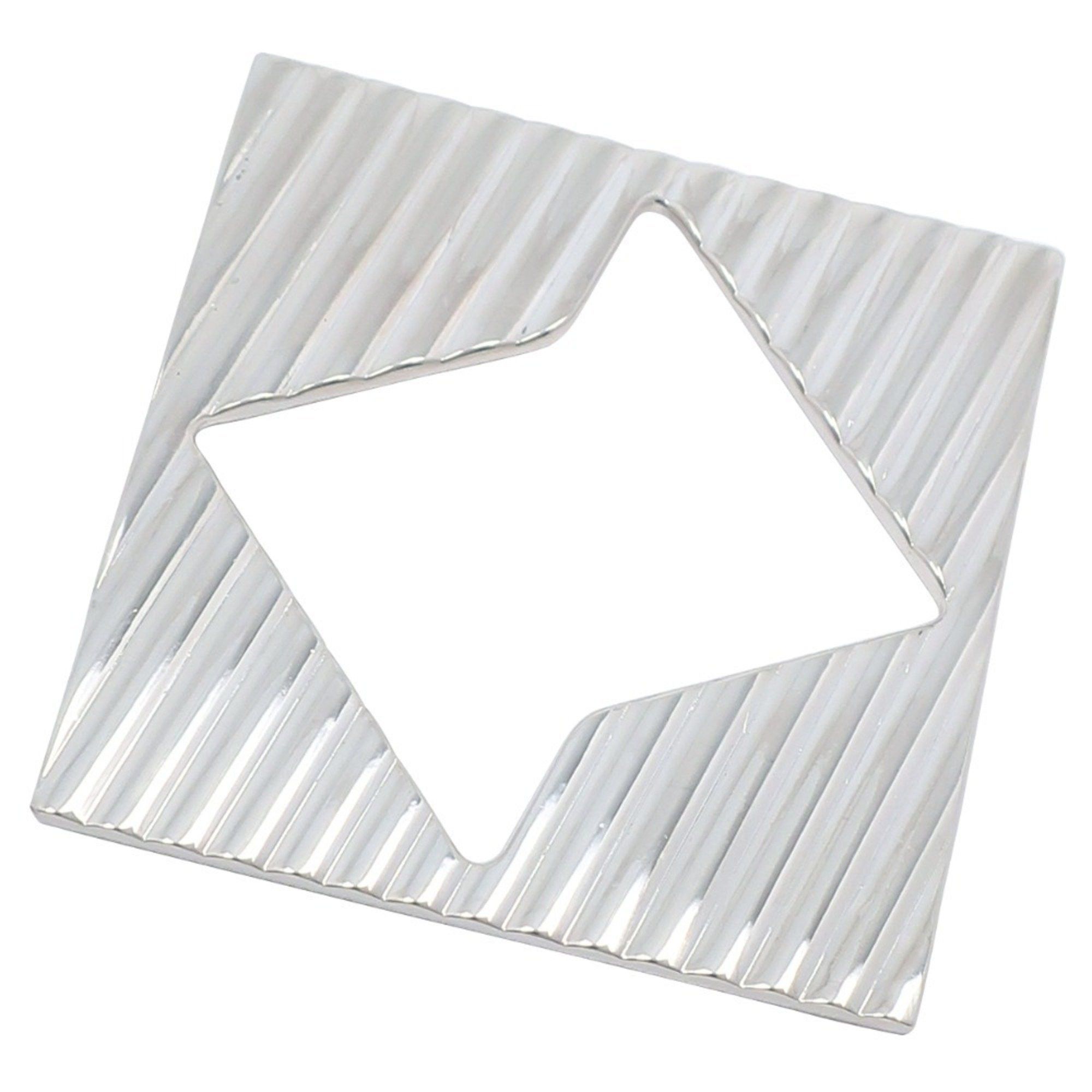 Tiffany & Co. Tiffany & Co. Square Brooch Pendant, 925 Sterling Silver, Approx. 14.8g, Unisex Size ONE SIZE - 1 Thumbnail