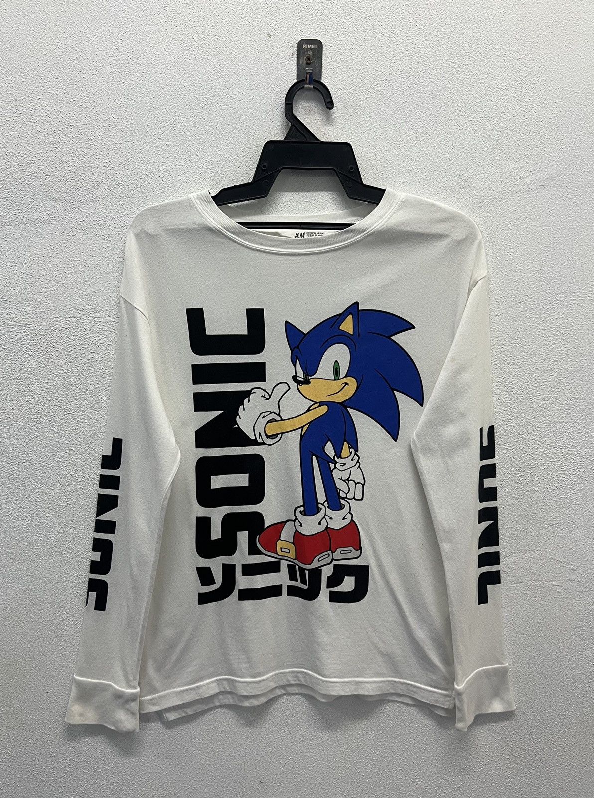 Cartoon Network × H&M H&M SONIC LONG SLEEVE SHIRT Size US M / EU 48-50 / 2 - 1 Thumbnail