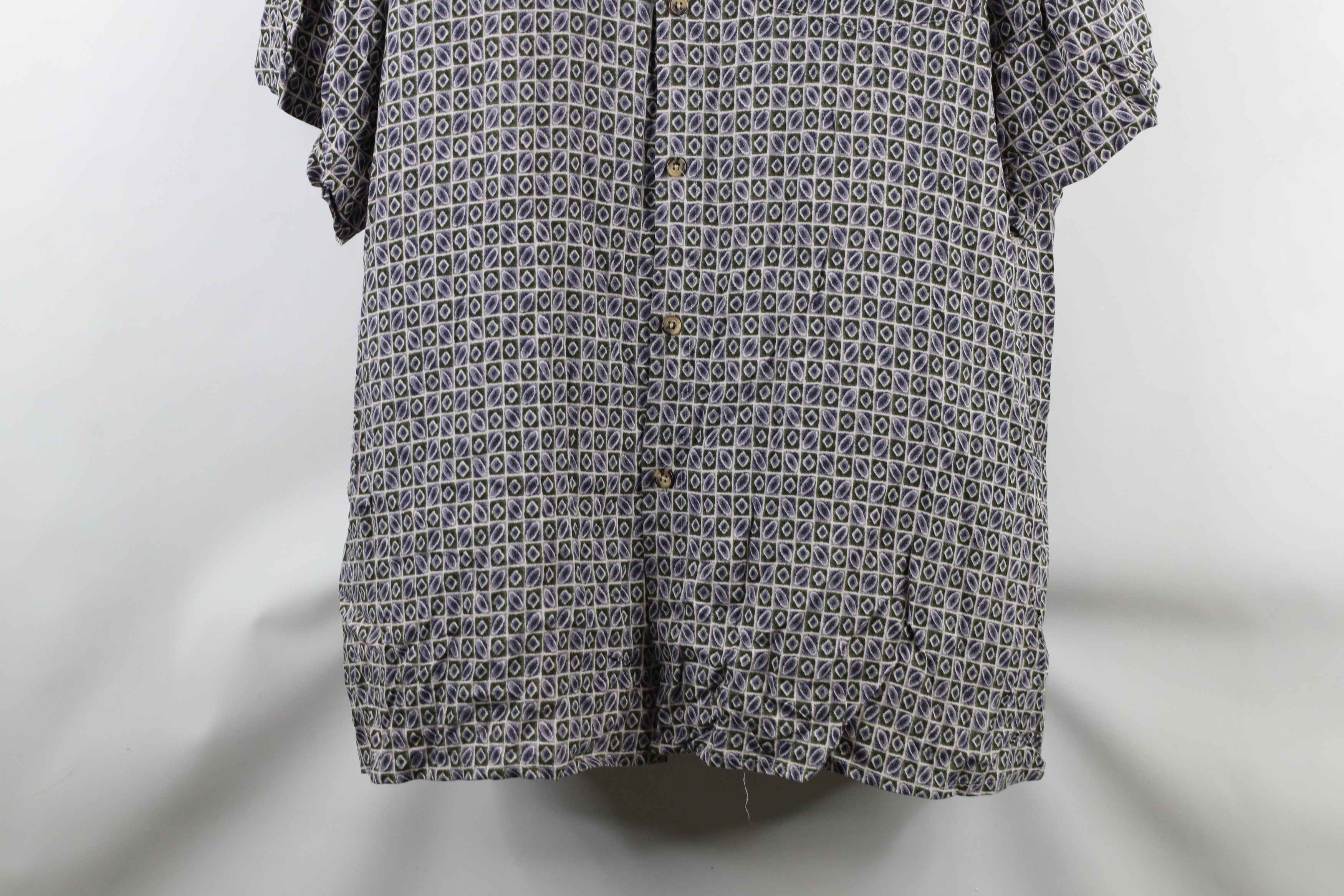 Vintage Vintage 90s Streetwear Rayon Short Sleeve Button Shirt Size US XXL / EU 58 / 5 - 3 Thumbnail