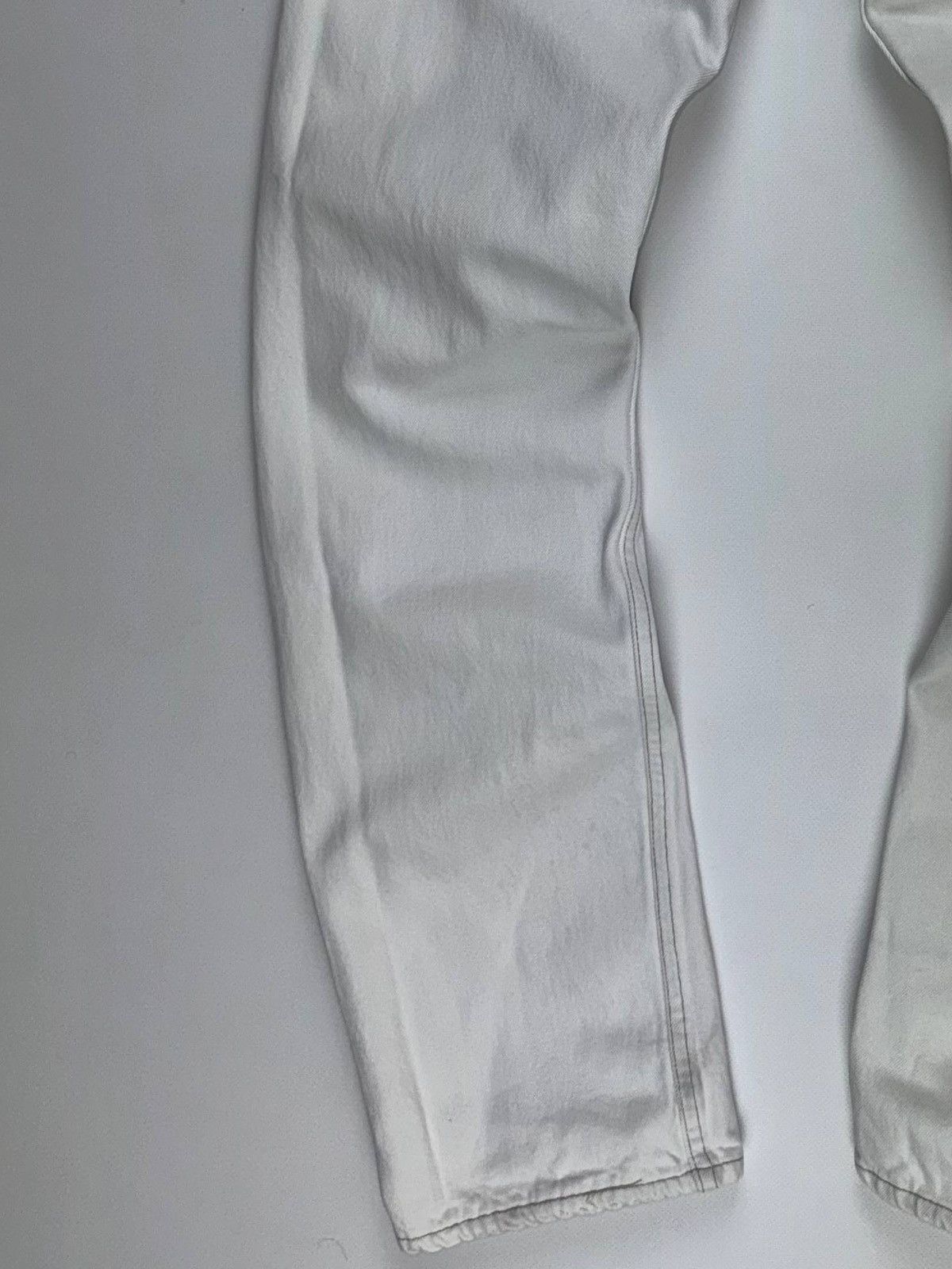 Levi's Vintage Clothing Rare Vintage Levi’s 501 White Denim – Made in USA W31 L32 Size US 31 - 9 Thumbnail