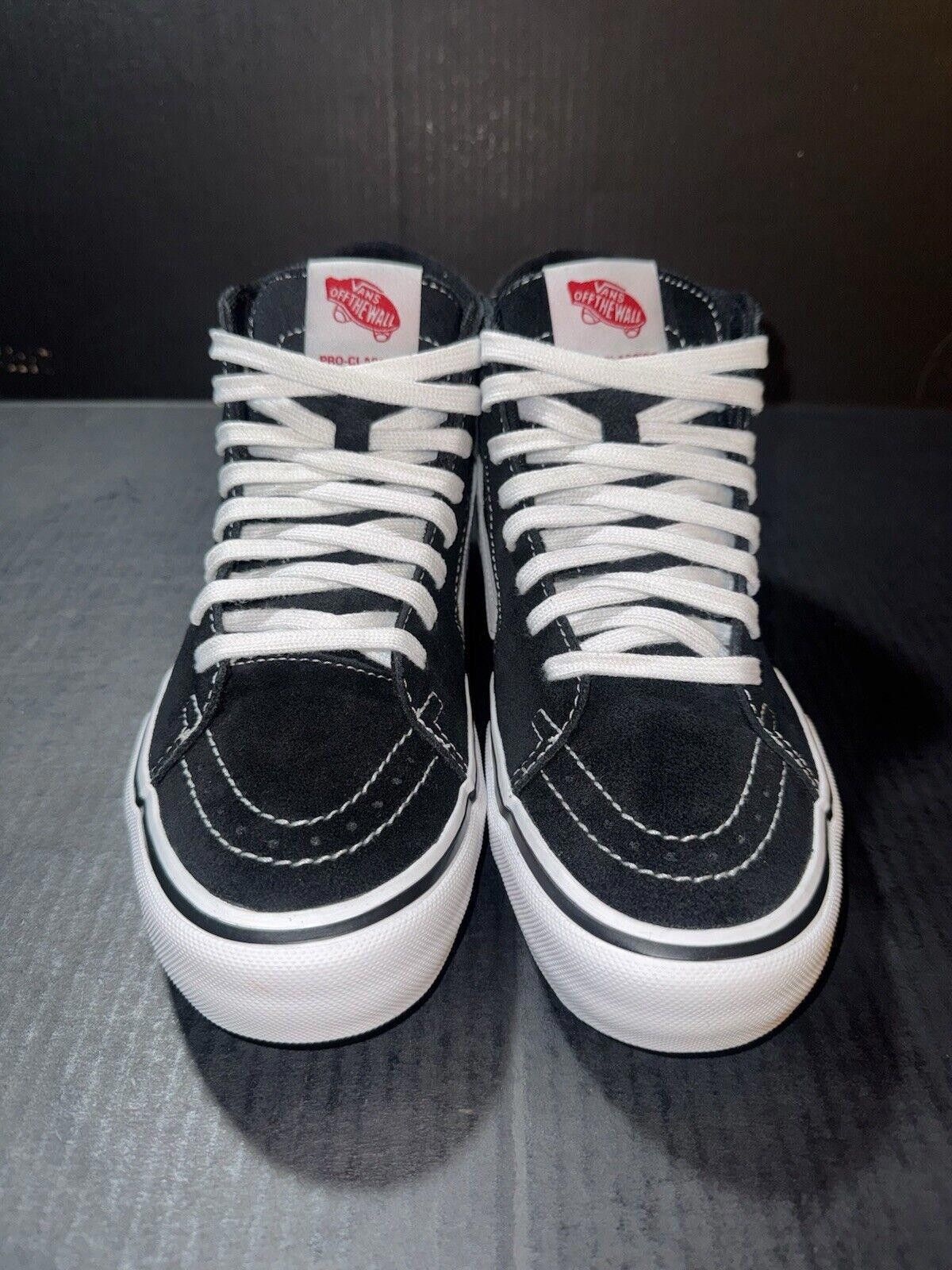 Vans VANS Men's Sk8-Hi Pro Black White - Size 7 - 500714 Size US 7 / EU 40 - 3 Thumbnail