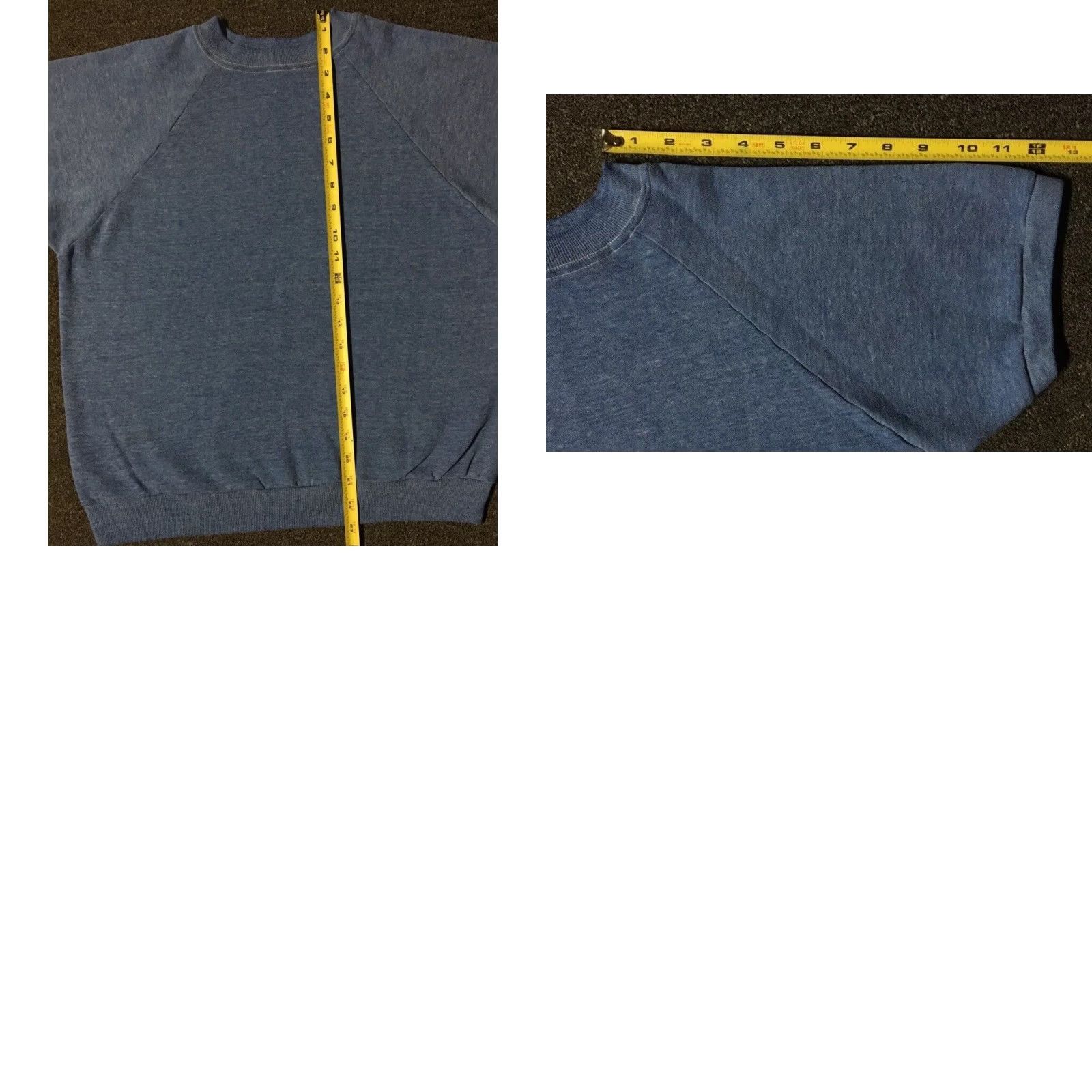 Vintage VINTAGE Biker Sweatshirt Shirt XS Blue 80s 90s Grunge Skate Surf Track USA College University Retro Punk Rock Mens Size US XS / EU 42 / 0 - 9 Thumbnail
