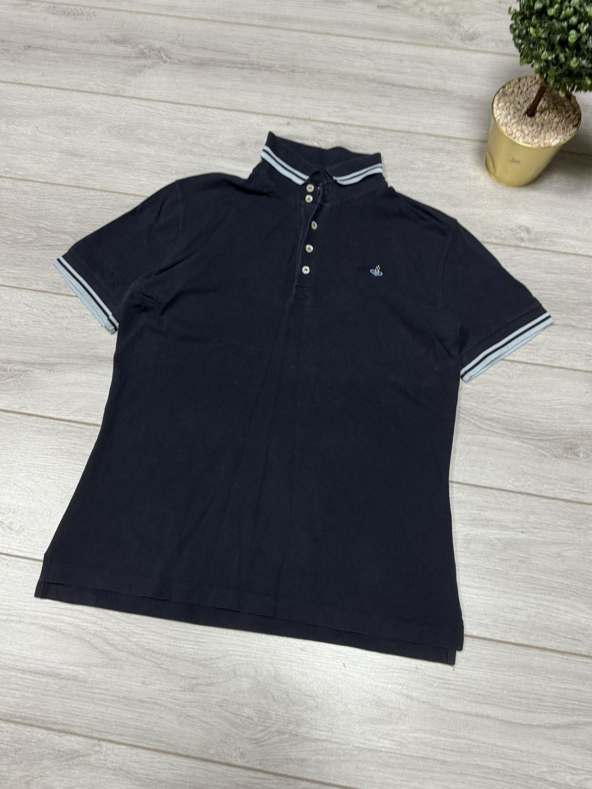 Vivienne Westwood Vivienne Westwood vintage small orb polo shirt Size US XXL / EU 58 / 5 - 2 Thumbnail