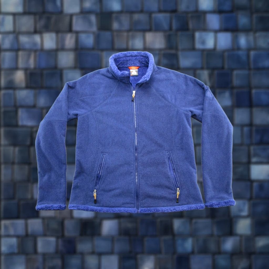 Nike ACG VINTAGE Nike ACG Full Zip Blue Fleece Jacket Women's L Skater Size L / US 10 / IT 46 - 1 Thumbnail