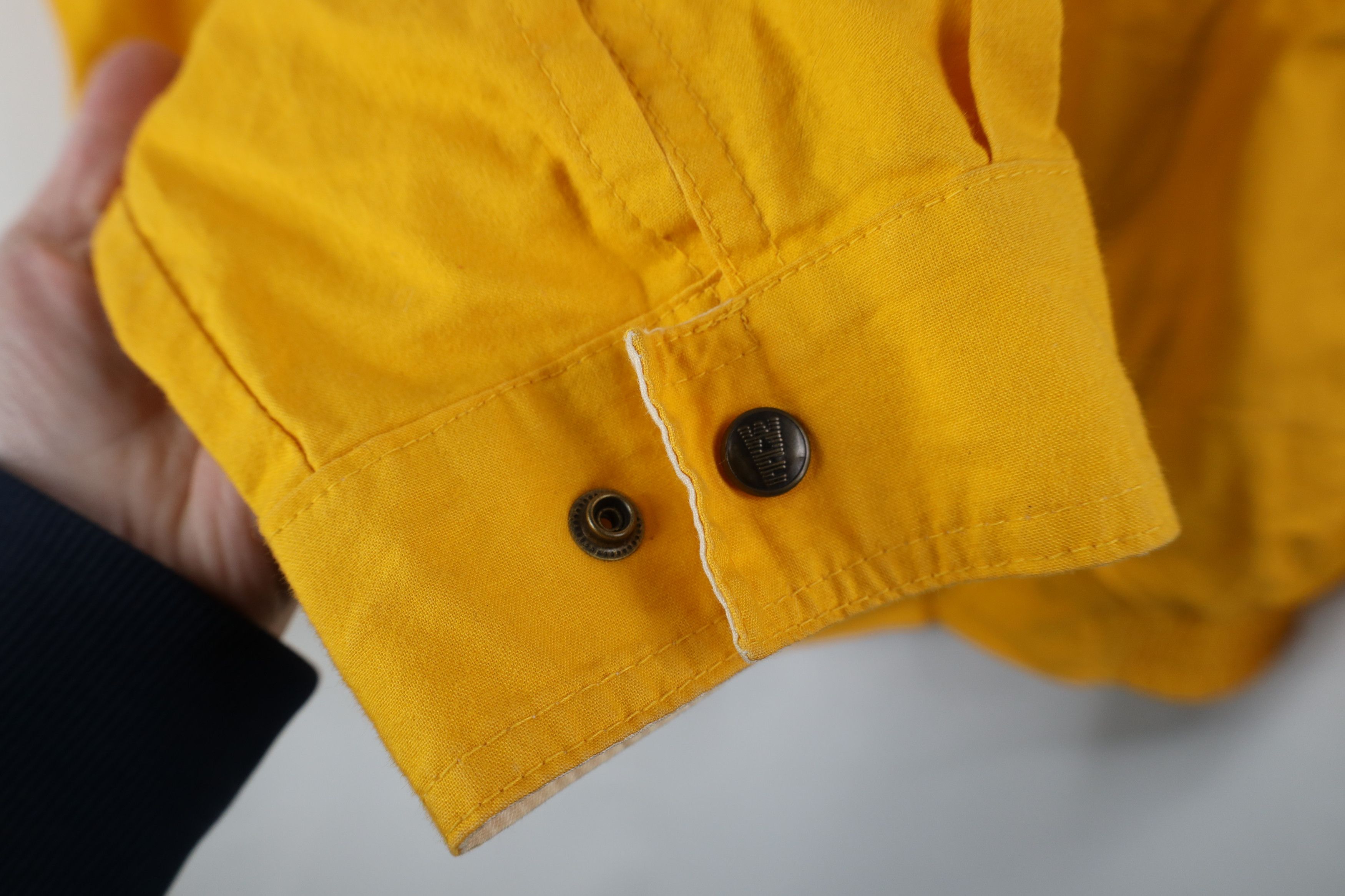 Vintage Vintage 90s Streetwear Dye Stonewash Bomber Jacket Yellow Size US XL / EU 56 / 4 - 9 Thumbnail