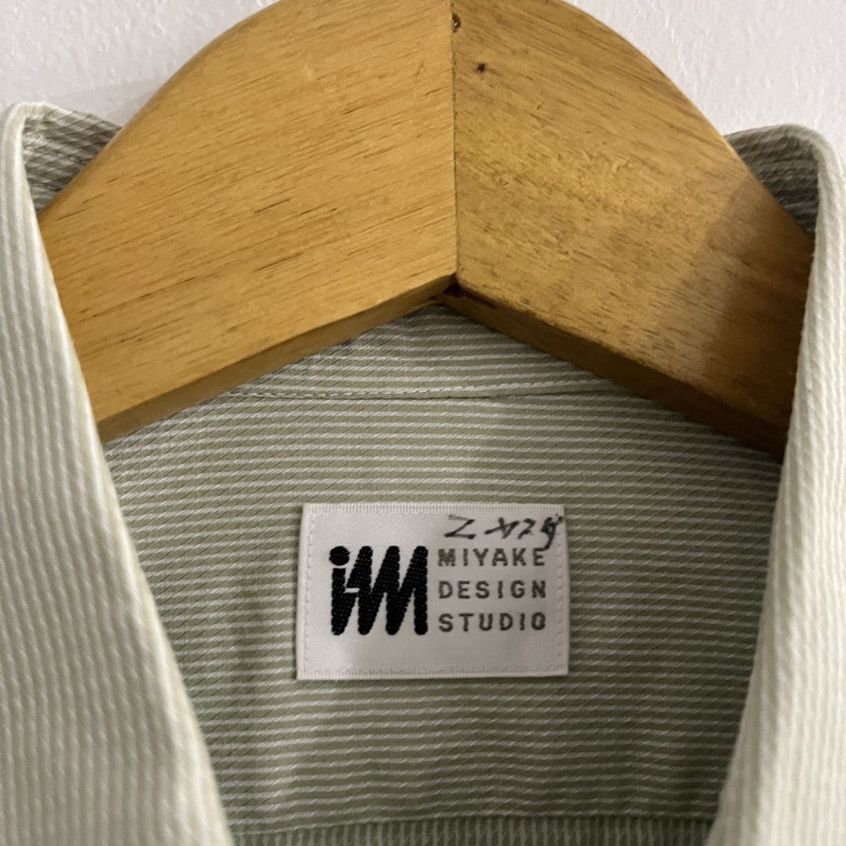 Issey Miyake Issey Miyake - Striped Longsleeve Button Up Size US L / EU 52-54 / 3 - 5 Thumbnail