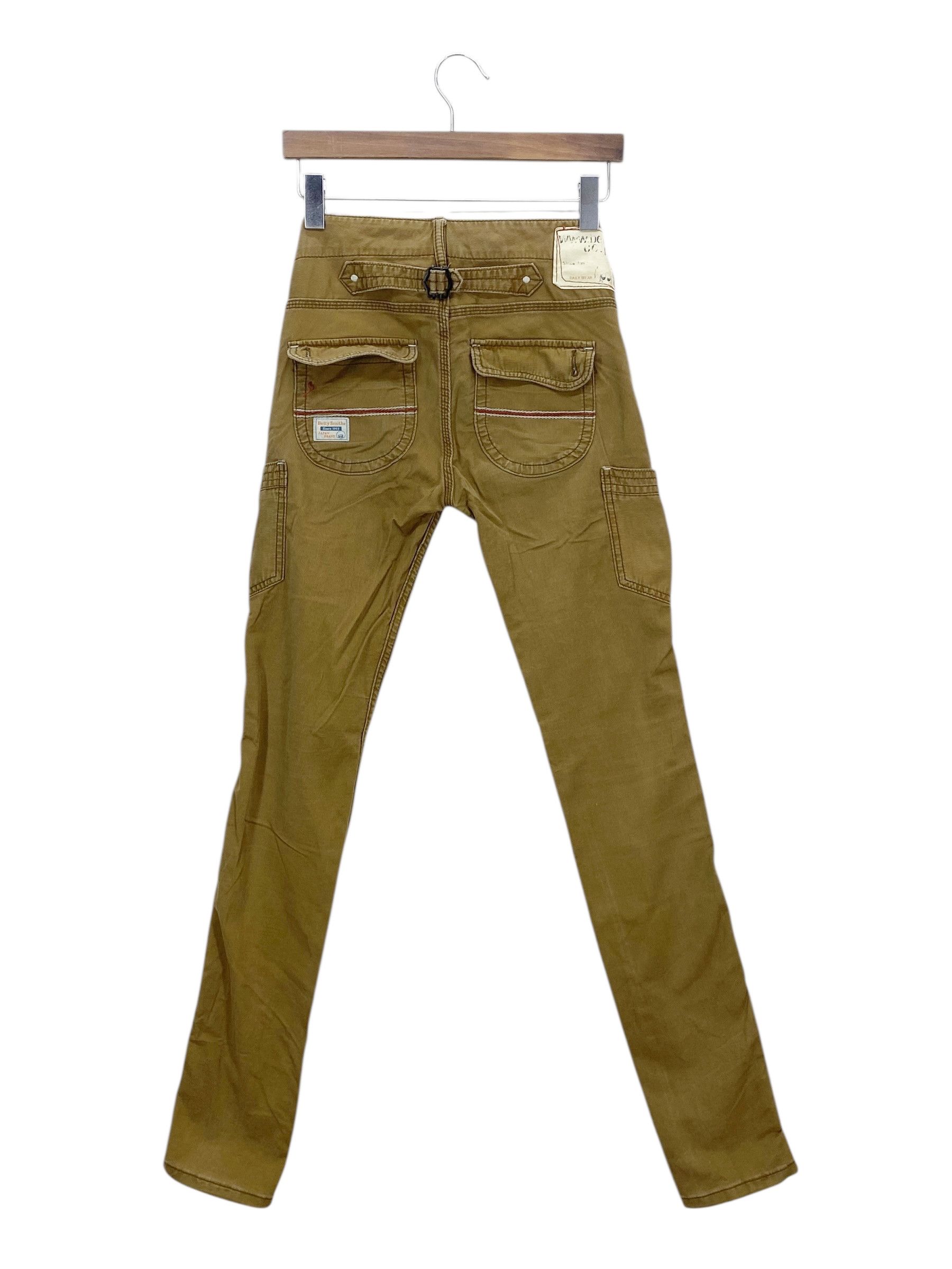 Japanese Brand Betty Smith Carpenter Workwear Hickory Dungarees Size 25" / US 0 / IT 36 - 1 Thumbnail