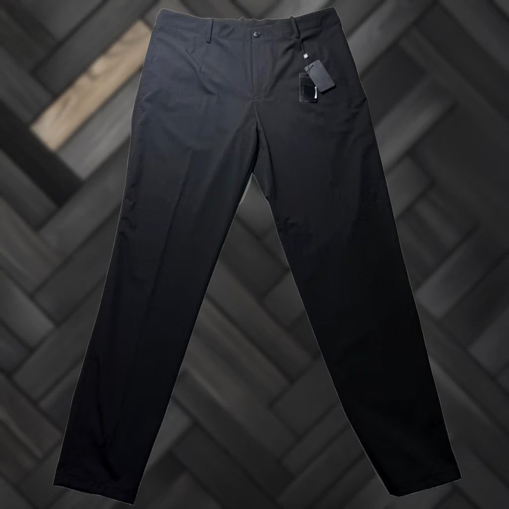 Emporio Armani Emporio Armani Men’s Black Tailored Dress Pants 54 Premium Size US 38 / EU 54 - 1 Thumbnail