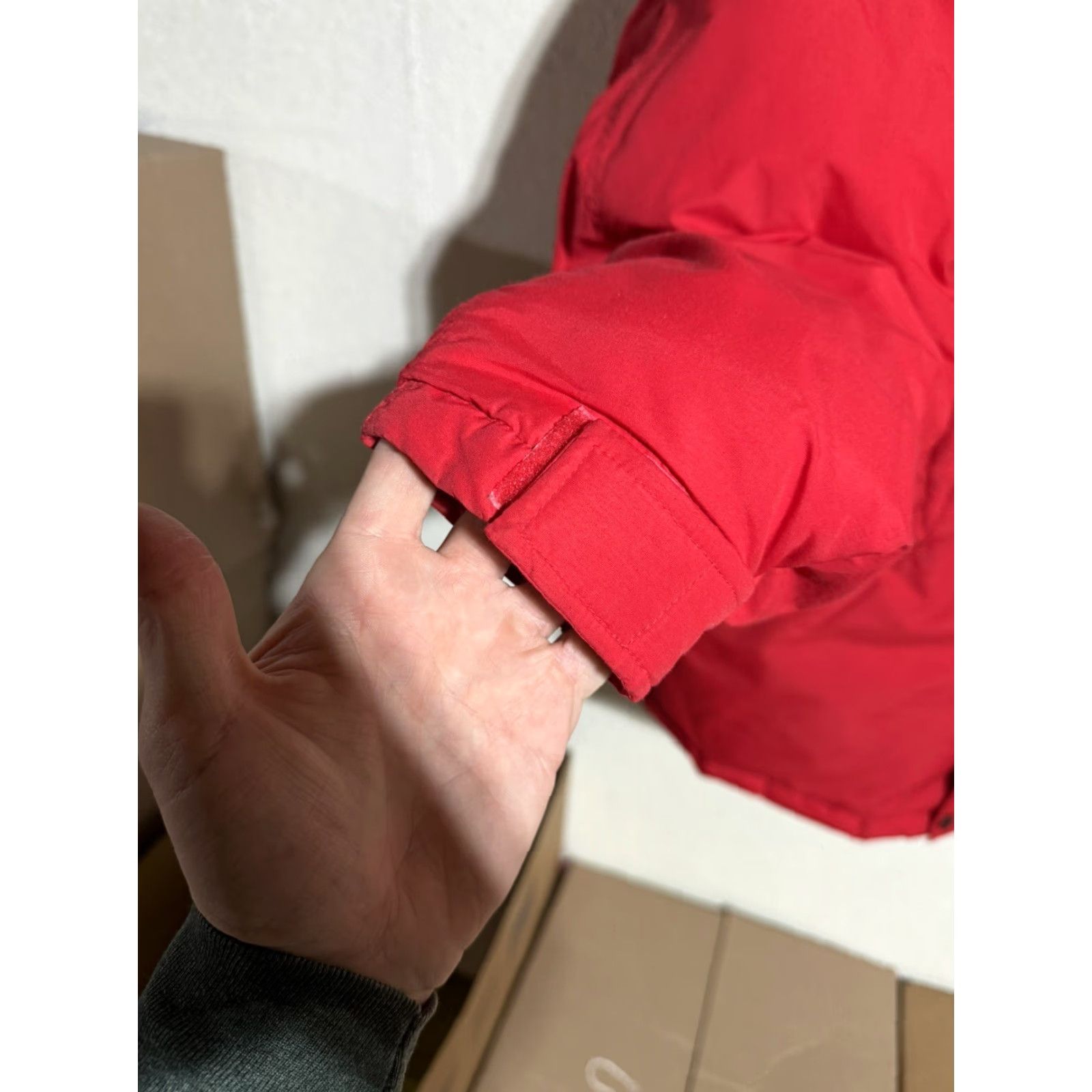 The North Face VINTAGE The North Face Red Label Goose Down Puffer Parka Jacket L Men's Red 80s Outdoor Insulated Size US L / EU 52-54 / 3 - 4 Thumbnail