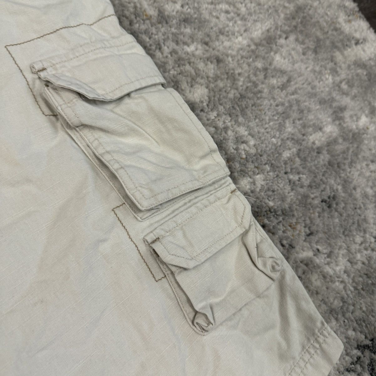 JNCO × Vintage Vintage Y2K Godbody baggy wide leg multi cargo pocket shorts Size US 36 / EU 52 - 5 Thumbnail