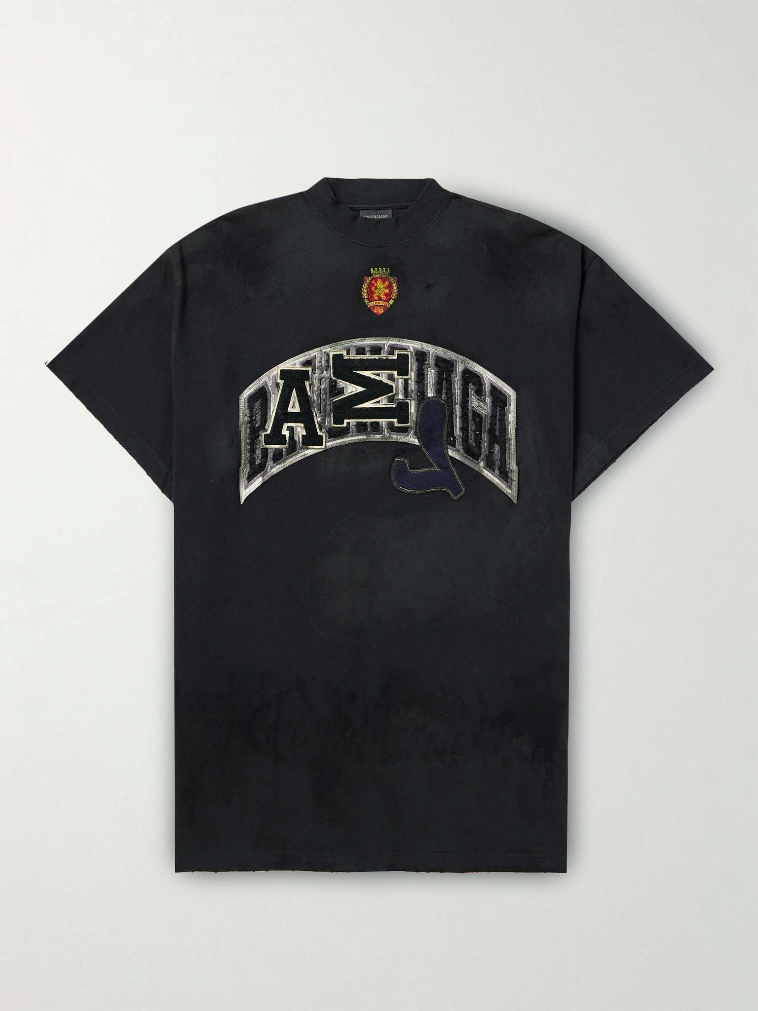 o1mt1gz0325 Skater T-Shirt Oversized in Black