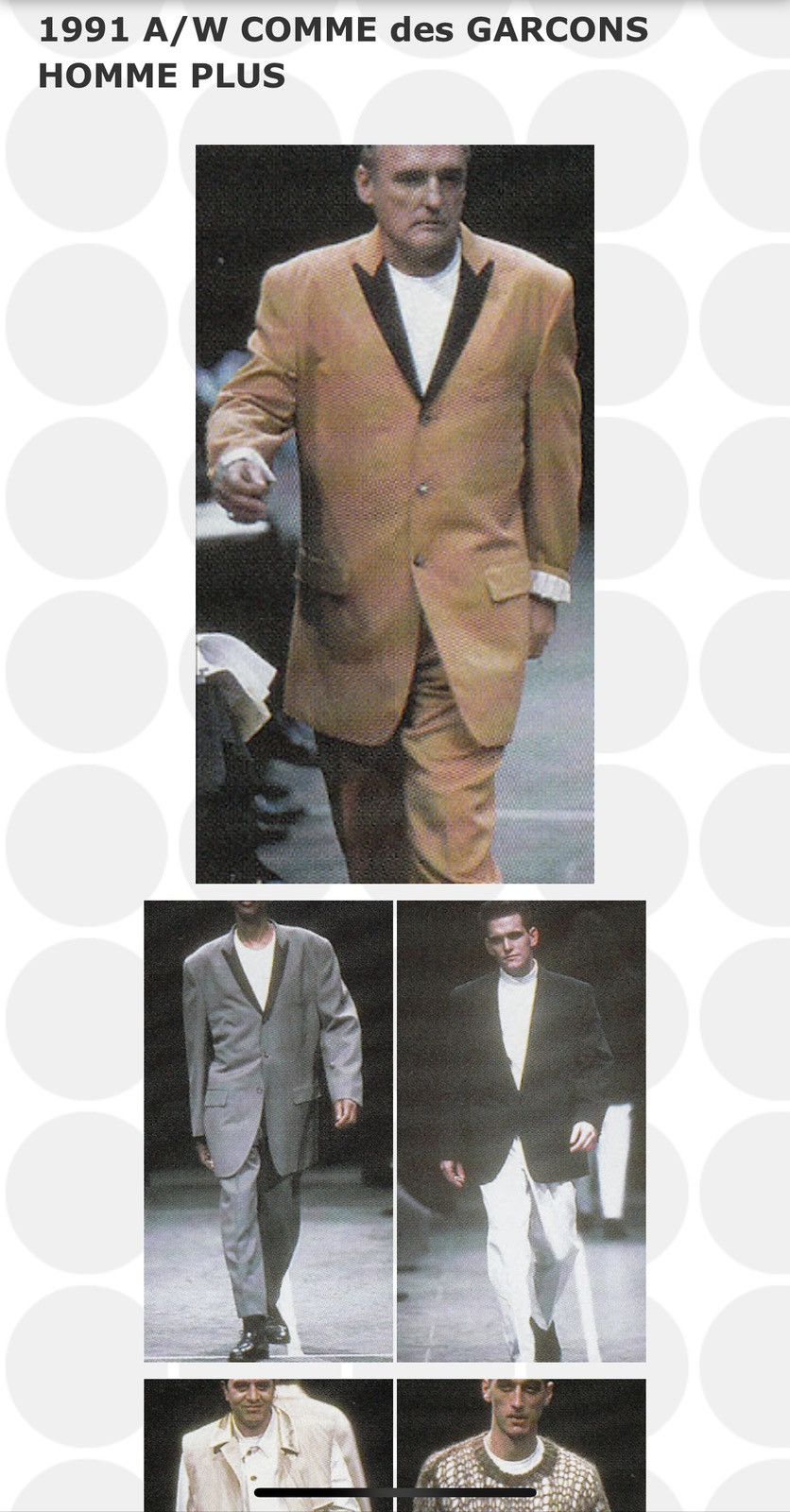 Comme des Garcons Homme Plus 🔥 AD1991 Comme Des Garcons Homme Plus Double Breast Blazer Size US L / EU 52-54 / 3 - 2 Thumbnail