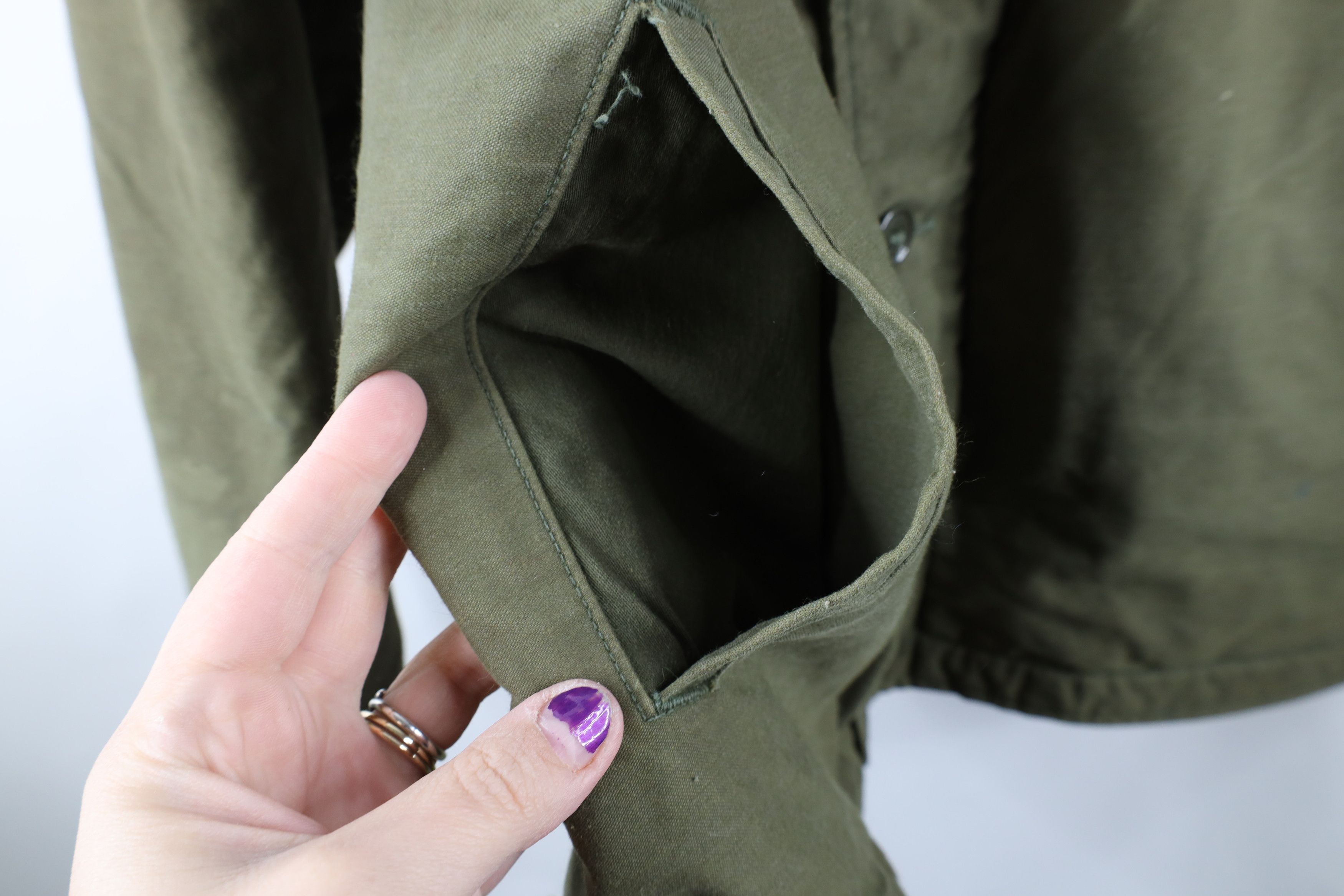 Vintage Vintage 70s Vietnam War Permeable A-2 Deck Jacket USA Size US L / EU 52-54 / 3 - 6 Thumbnail