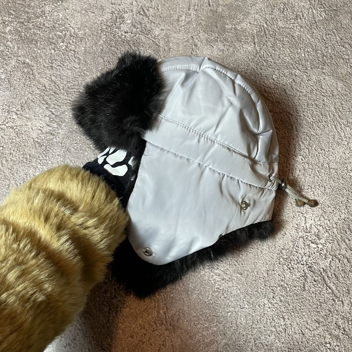 Vintage Vintage 90s Mohair Beanie Ushanka Faux Fur Grunge Black OS Size ONE SIZE - 1 Thumbnail