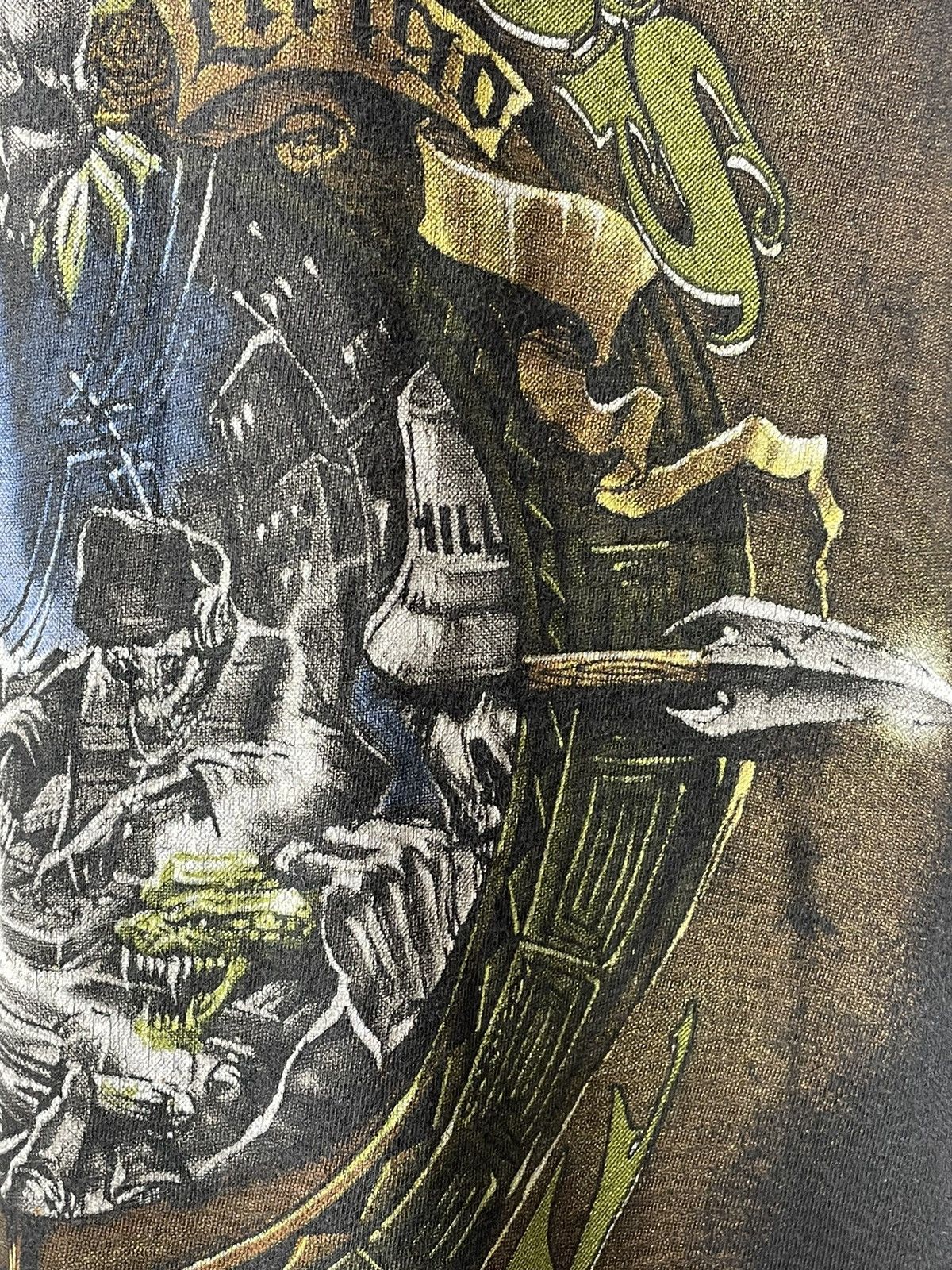 Vintage Vintage 1995 Cypress Hill Throw Your Set T Shirt Size XL 90s Size US XL / EU 56 / 4 - 2 Thumbnail