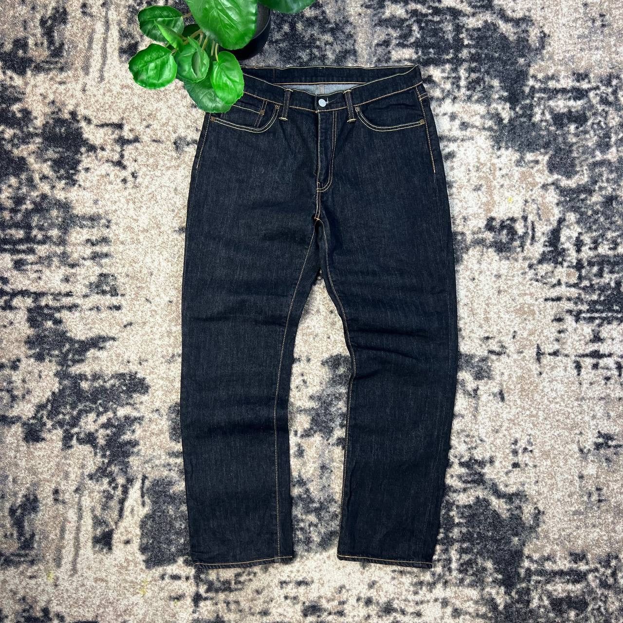 Levi's 541 Levis Vintage Y2K Dark Blue Denim Jeans Size US 32 / EU 48 - 2 Thumbnail