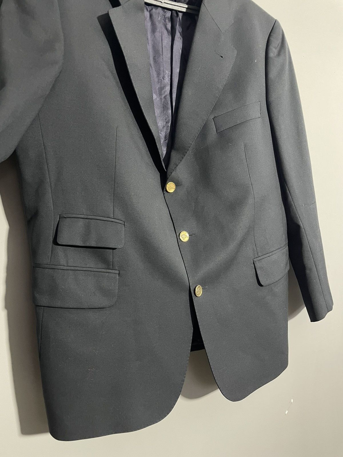 Burberry × Designer × Vintage Burberry Messina-S men blazer Size 48L - 2 Thumbnail