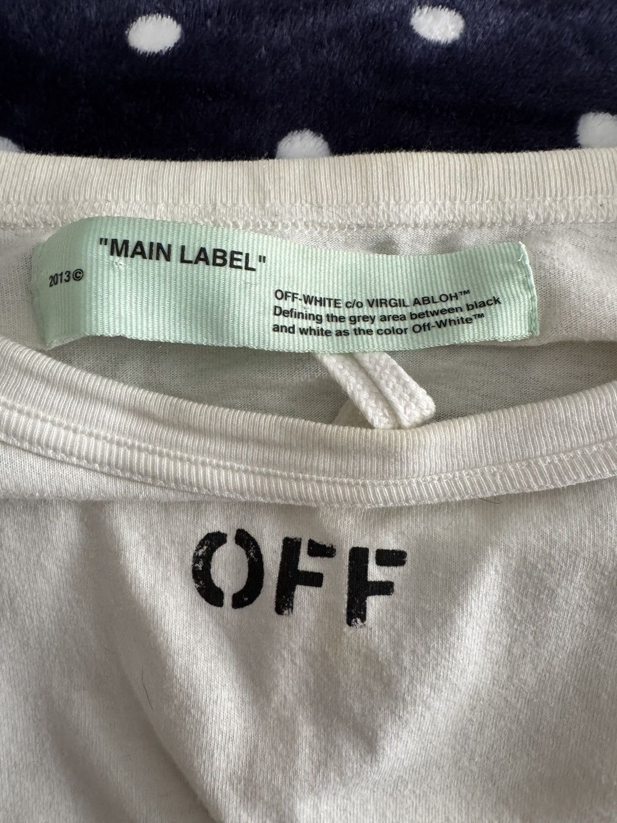Off-White Long sleeve off white shirt Size US L / EU 52-54 / 3 - 5 Thumbnail