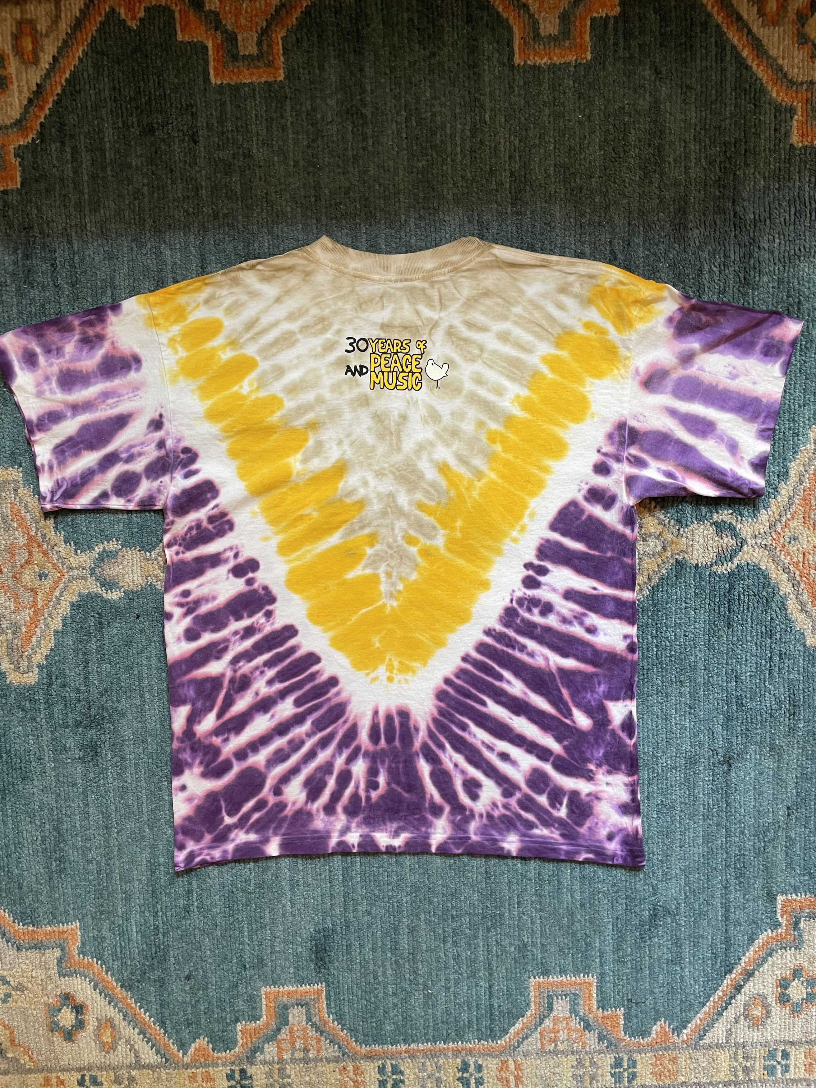 Band Tees × Vintage Vintage Woodstock 99 Shirt Size US XL / EU 56 / 4 - 4 Thumbnail