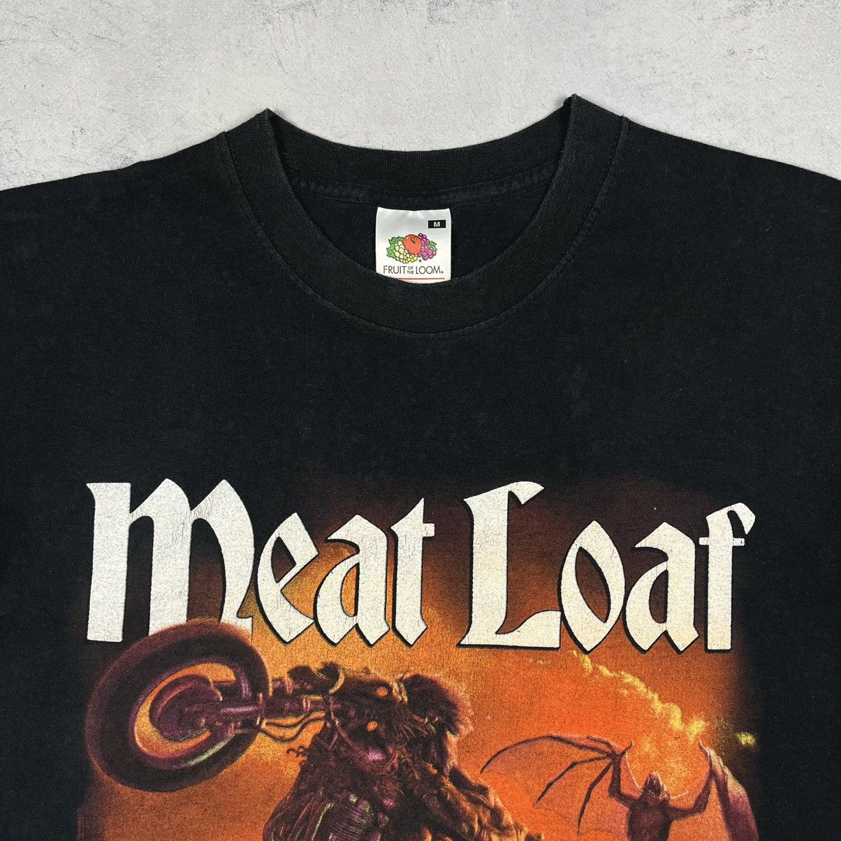 Band Tees Vintage Meat Loaf Rock Band Tour T Shirt 2003/2004 Size US M / EU 48-50 / 2 - 3 Thumbnail