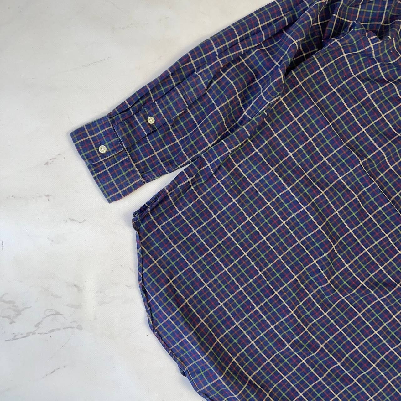 Polo Ralph Lauren Ralph Lauren Long Sleeve Button Shirt Plaid Vintage SIze M Size US M / EU 48-50 / 2 - 12 Thumbnail
