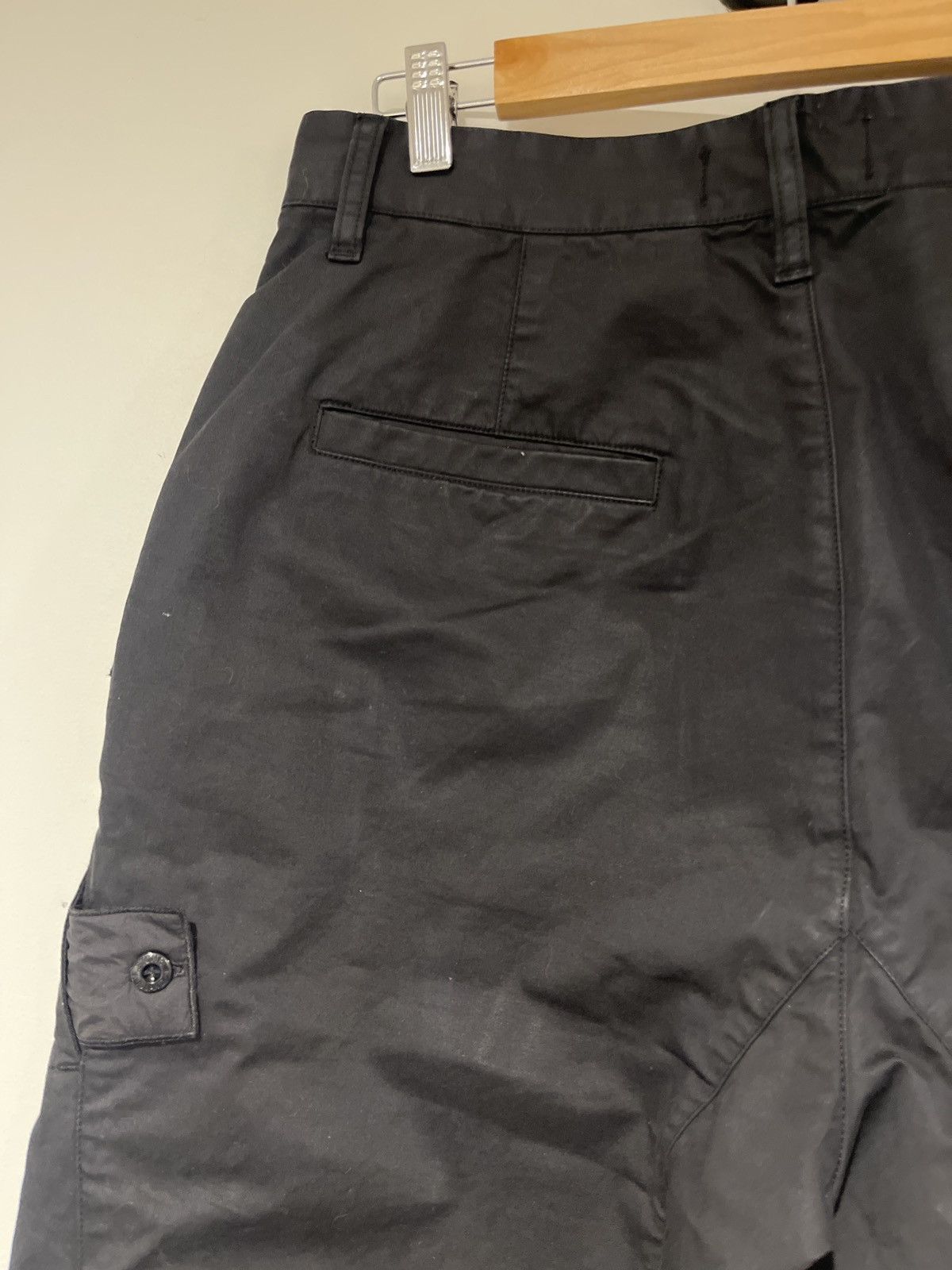 Stone Island Shadow Project SISP Ghost Black Cotton Pants Size US 30 / EU 46 - 11 Thumbnail