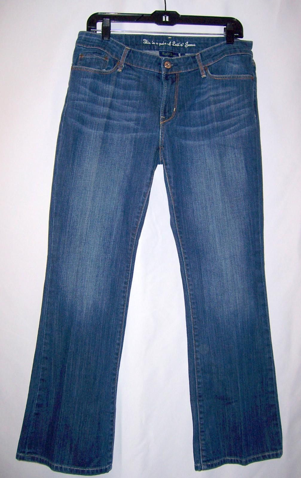Levi's Levi's Eco Women's Boot Cut Mid Rise Jeans - 12 Short/31" W Size 34" / US 12 / IT 48 - 1 Thumbnail