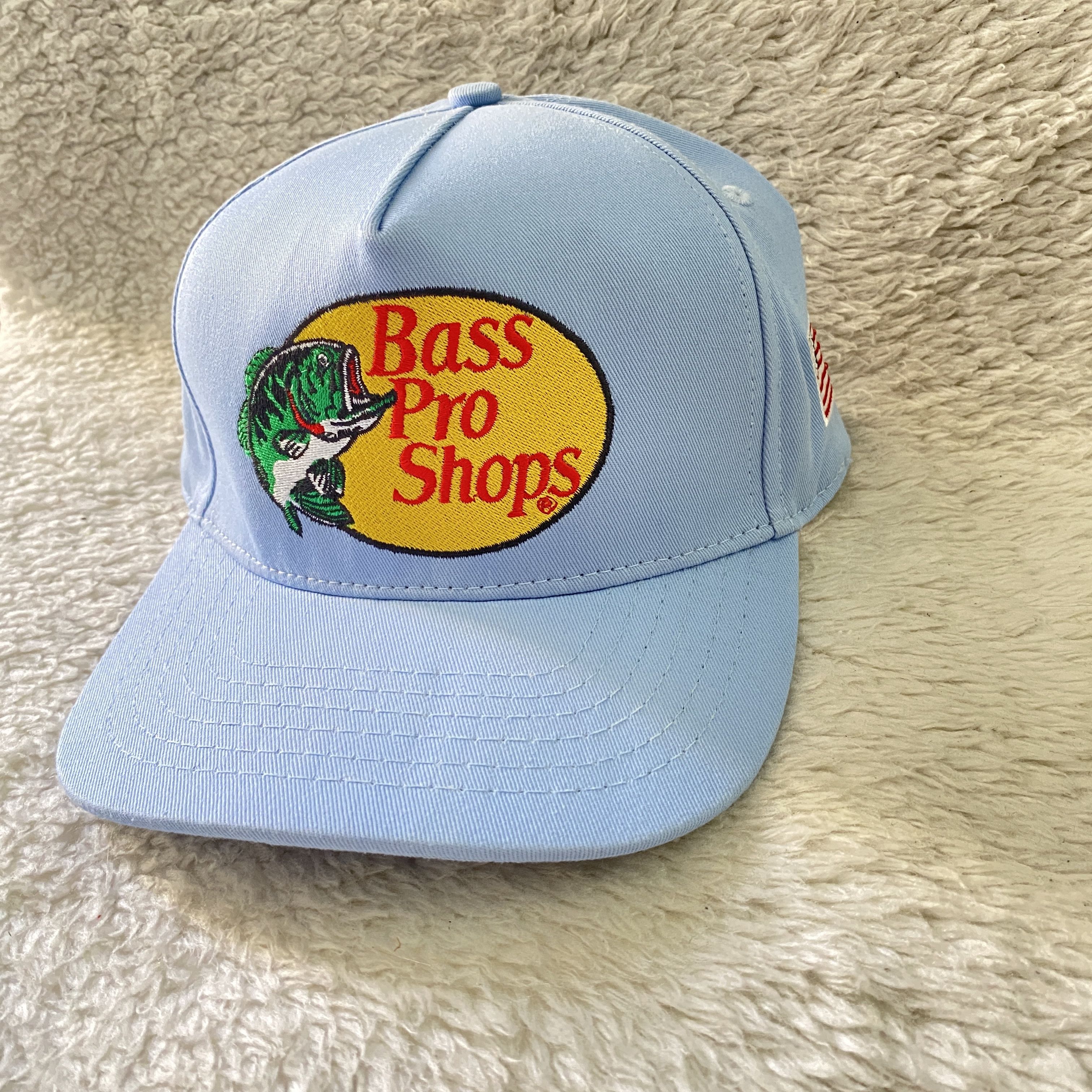 Bass Pro Shops Bass Pro Shops Blue Trucker Hat – Snapback Fishing Cap Size ONE SIZE - 12 Thumbnail