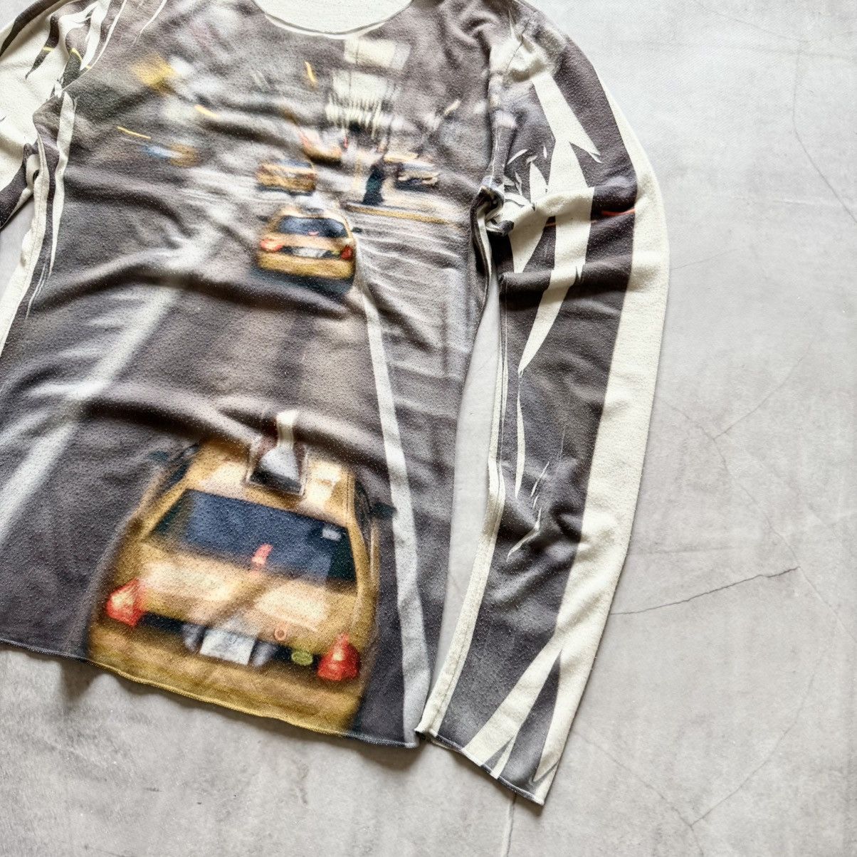 Hysteric Glamour New York Taxi Cop Copine Vibe Vintage Long Sleeve T Shirt Size M / US 6-8 / IT 42-44 - 3 Thumbnail
