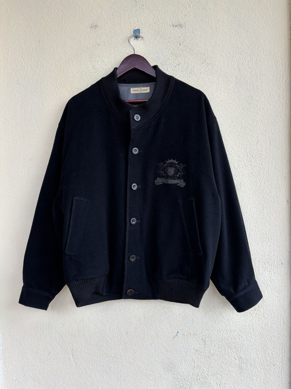Pierre Balmain Button Ups Wool Jacket