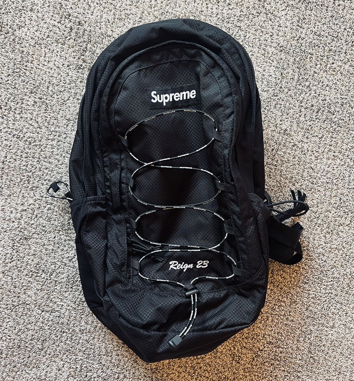 Supreme Backpack SS22 “REIGN 23” store LIKE NEW