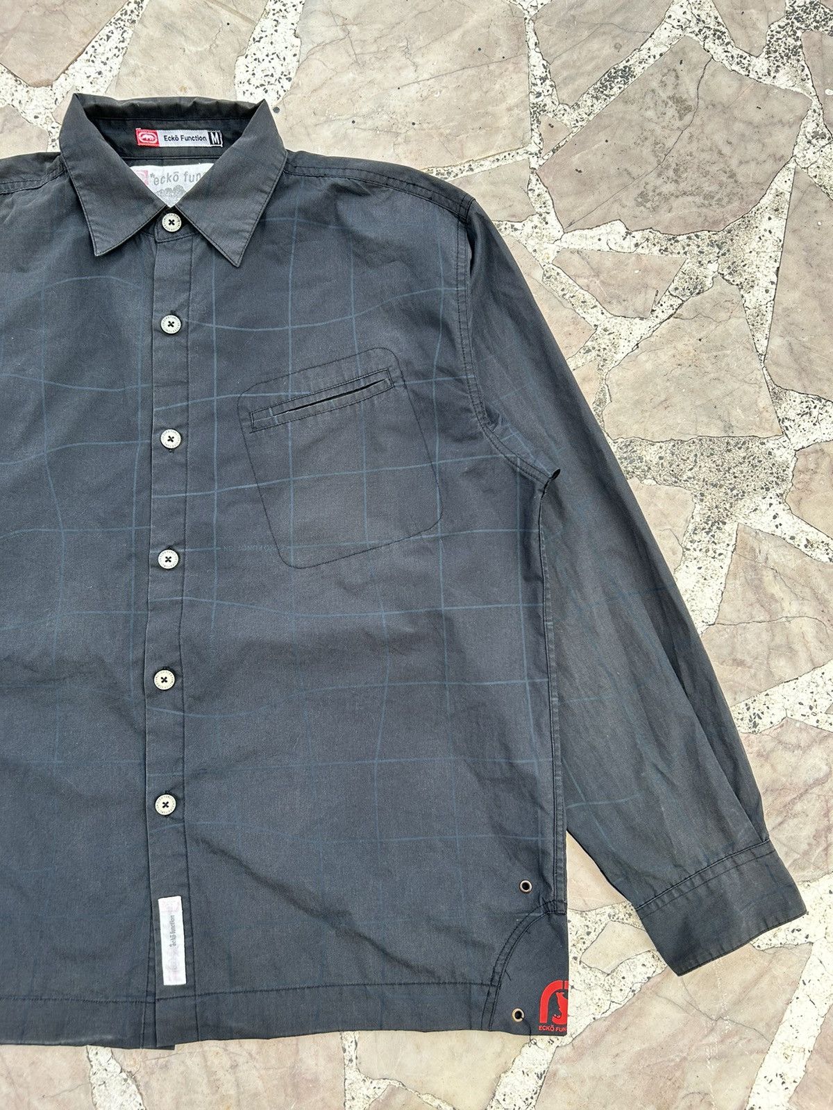 Ecko Unltd. Ecko Function Button Up Collar Black Size US L / EU 52-54 / 3 - 5 Thumbnail
