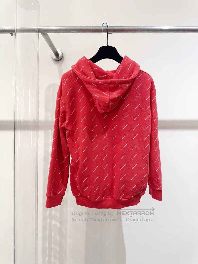 Balenciaga Balenciaga Red Sweatshirt Size US M / EU 48-50 / 2 - 2 Thumbnail