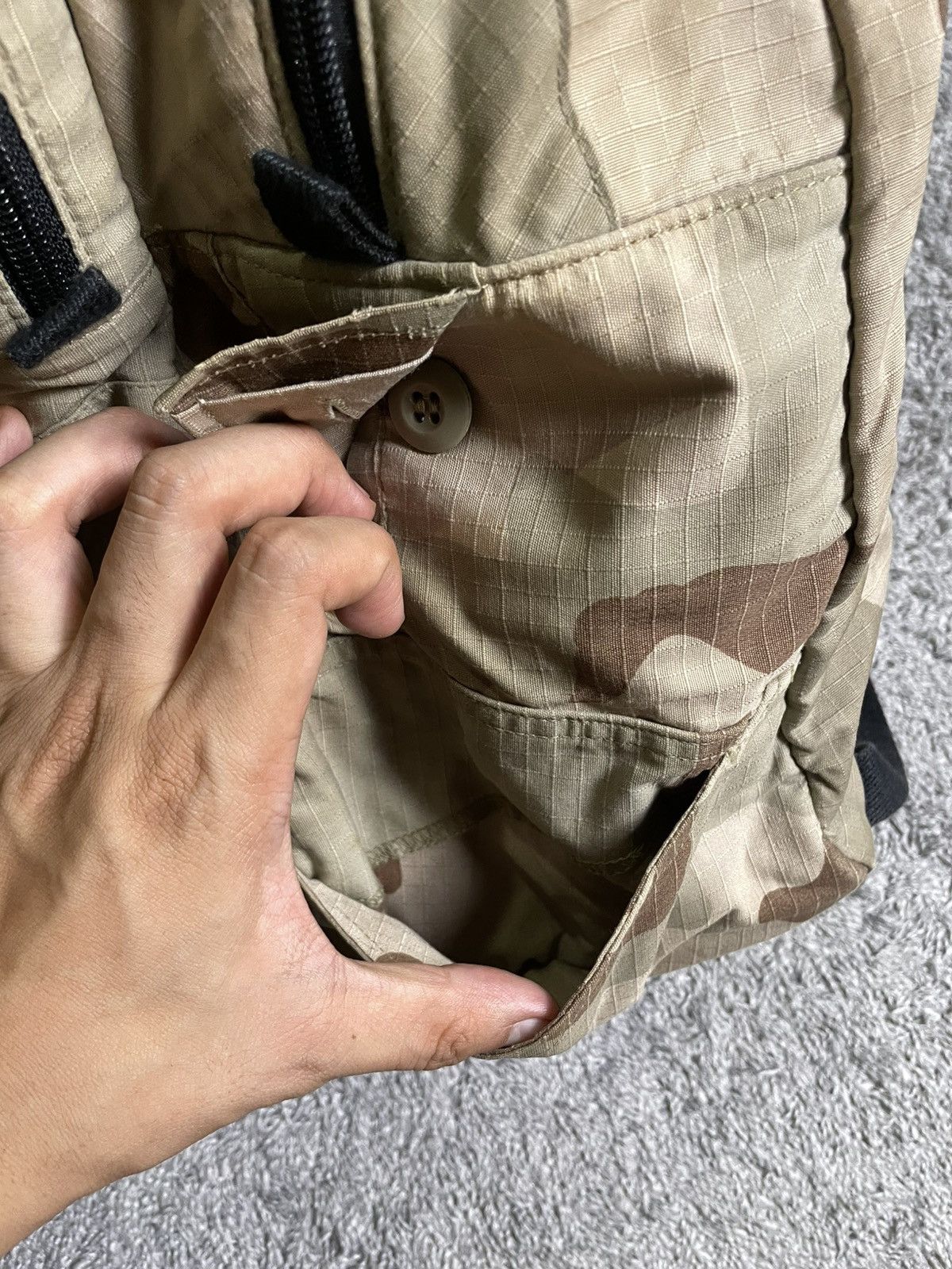 Dolce & Gabbana Dolce & Gabbana Reconstruct Camo Cargo Bagpack Size ONE SIZE - 12 Thumbnail