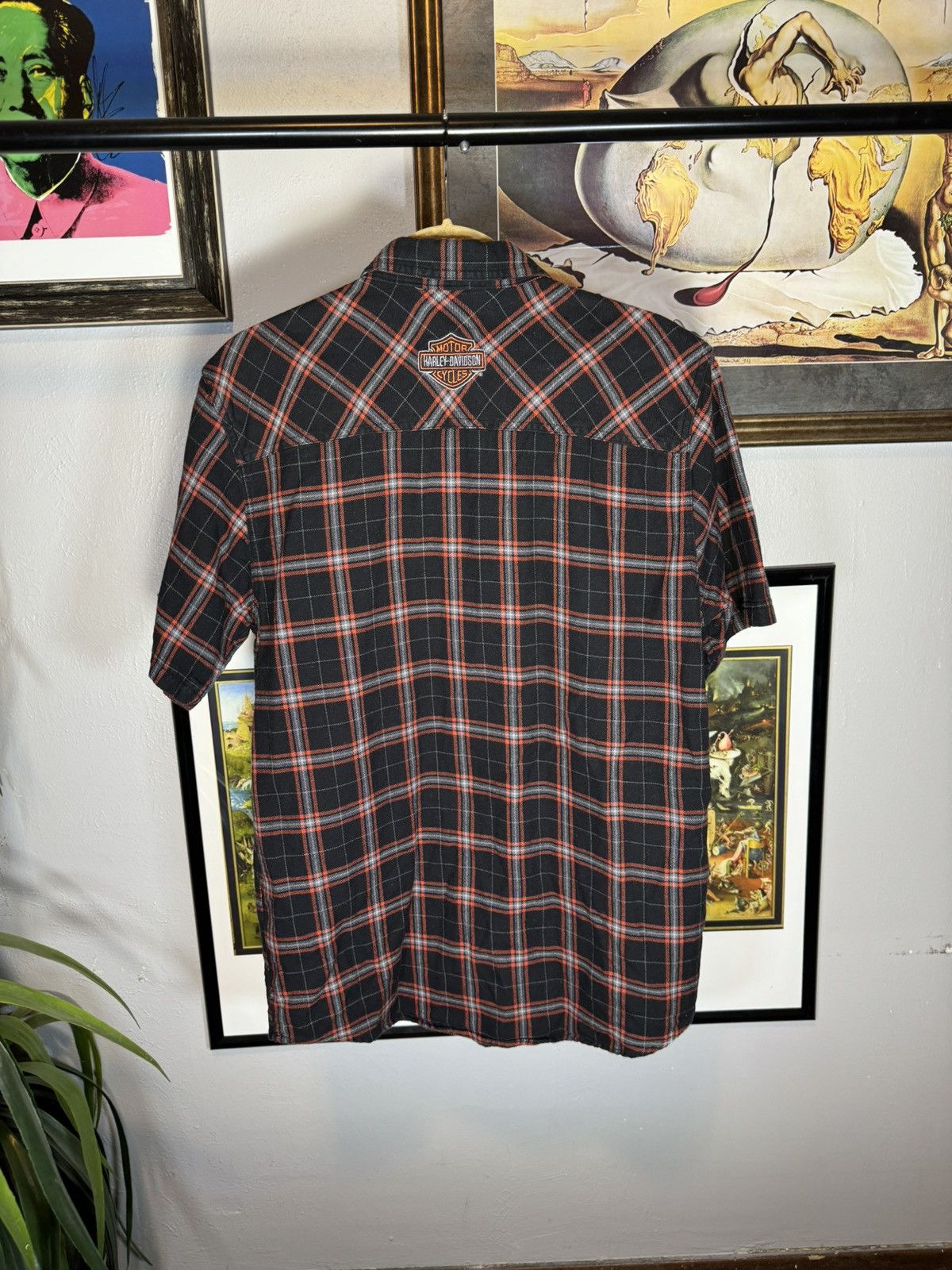 Harley Davidson Vintage Harley Davidson Button Up Shirt Size US M / EU 48-50 / 2 - 2 Thumbnail