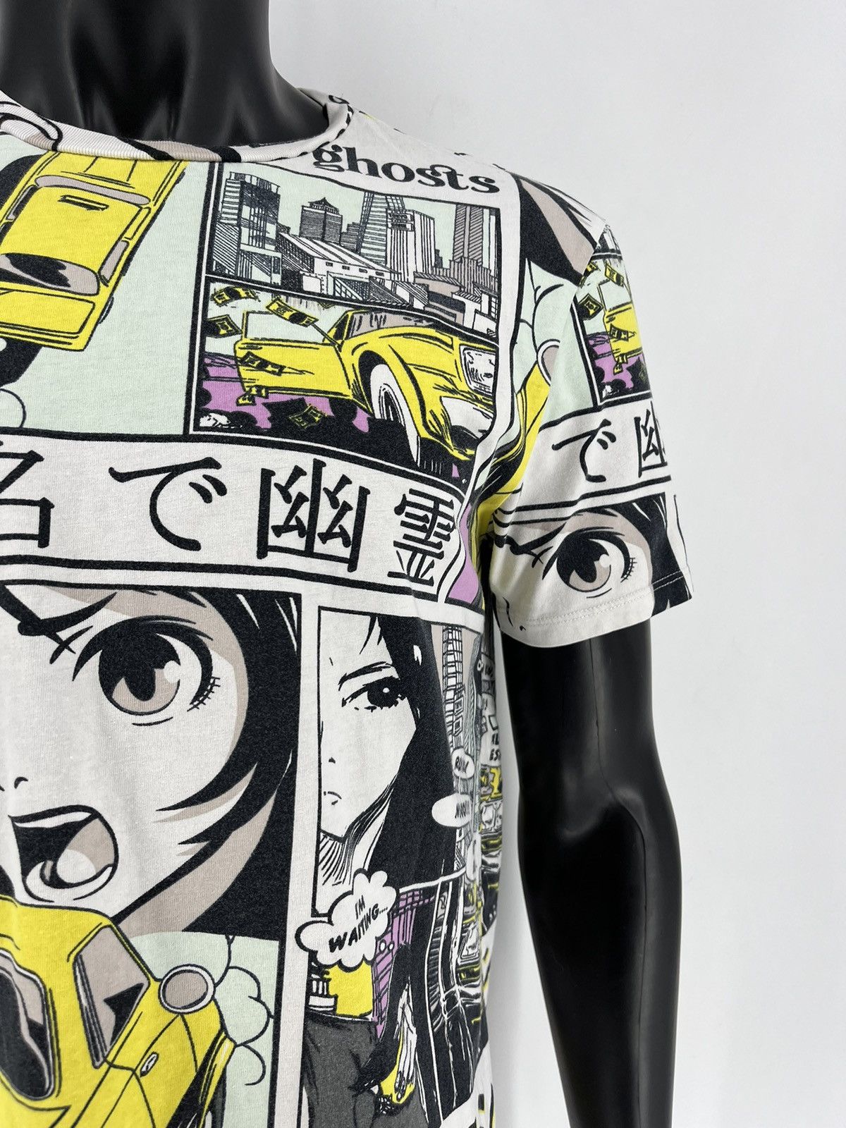 Anime Vintage Manga Panel tee Art Tee Anima Tee Graphic Tee Size US M / EU 48-50 / 2 - 8 Thumbnail