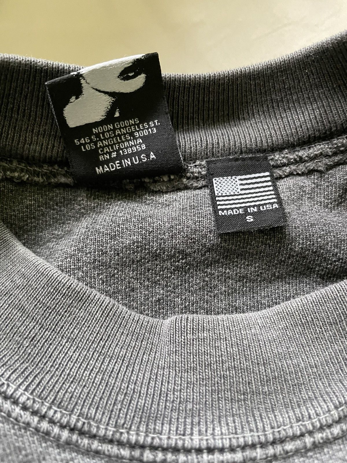 Noon Goons Gray NOON GOONS sweatshirt Size US S / EU 44-46 / 1 - 5 Thumbnail