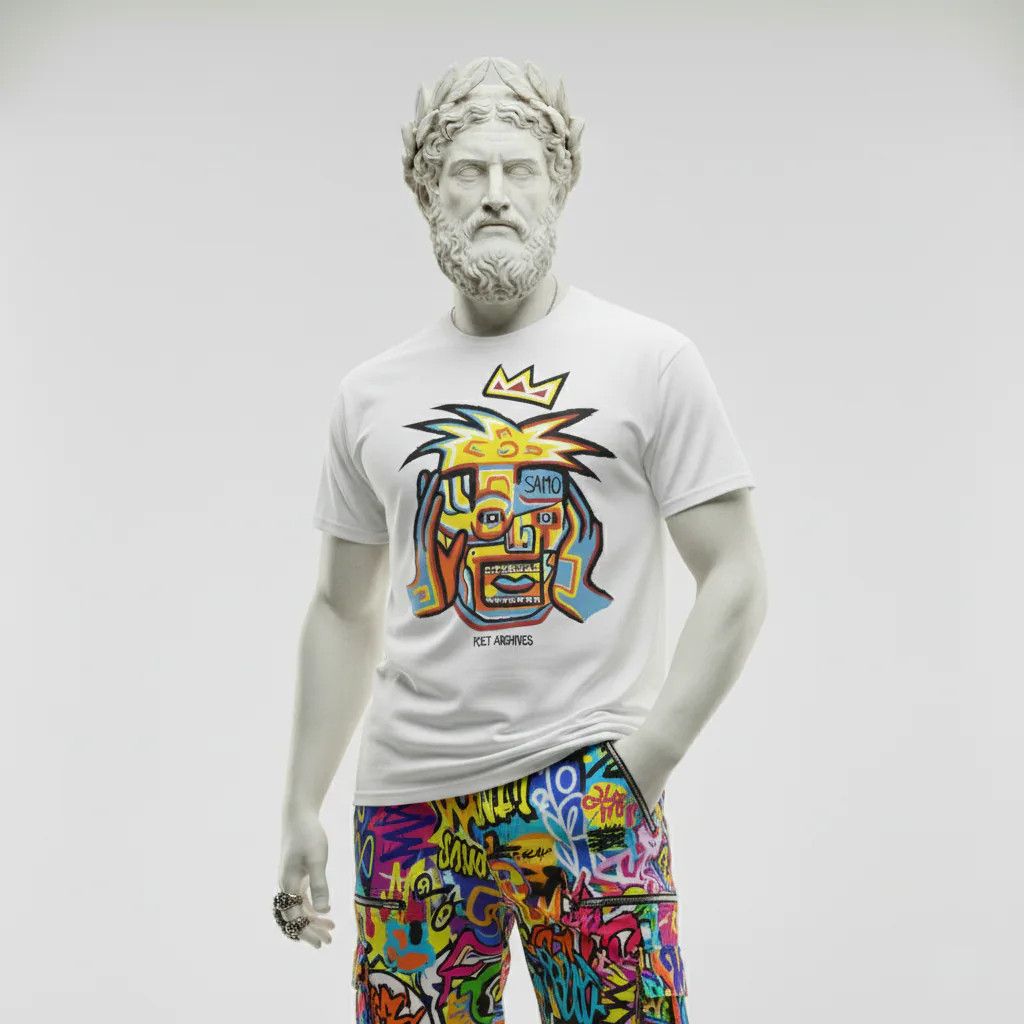 Other Basquiat T-Shirt Original Design from Poet Archives Size US L / EU 52-54 / 3 - 1 Thumbnail