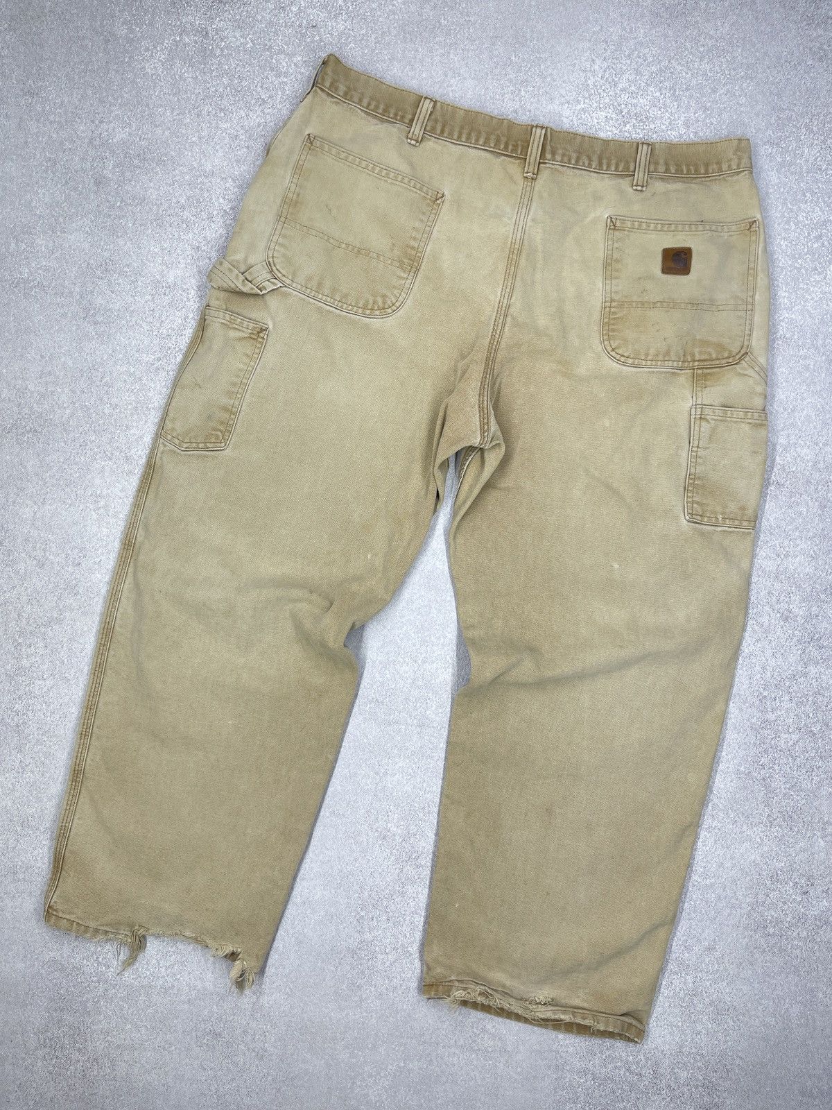 Carhartt Vintage Carhartt B11 BRN Carpenter Pants Distressed Workwear Size US 38 / EU 54 - 1 Thumbnail