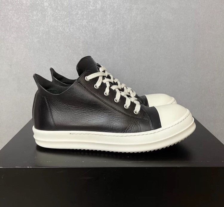 Rick Owens Rick owens Big Converse ro mainline cowhide black and white Size US 10 / EU 43 - 2 Thumbnail