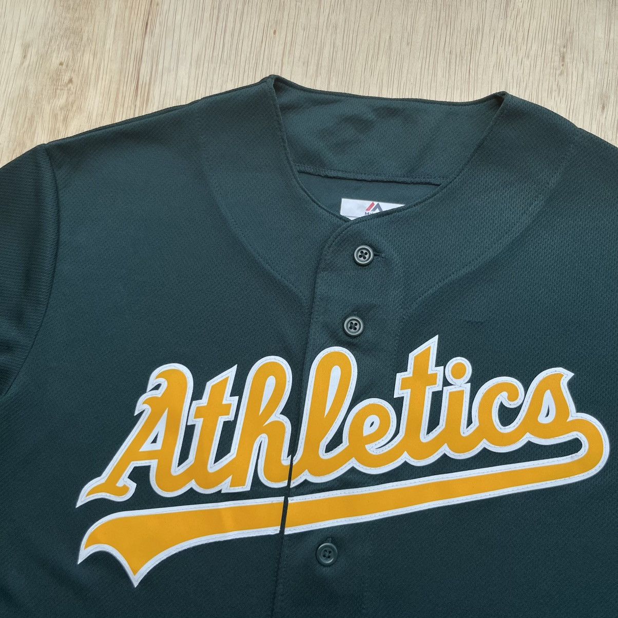 Majestic MAJESTIC ATHLETICS COOL BASE MLB BASEBALL JERSEY LIKE NY Size US S / EU 44-46 / 1 - 2 Thumbnail