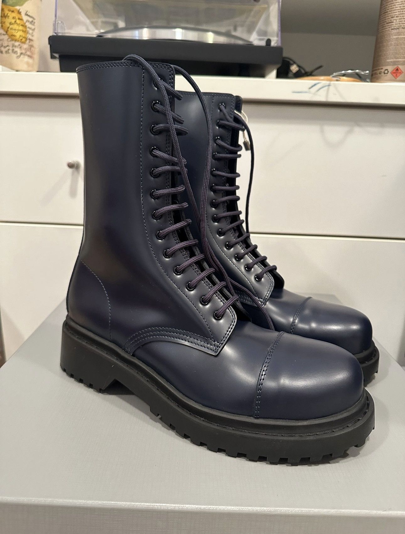 Balenciaga Balenciaga Leather Boots Demna Era Sz.39 Size US 6 / EU 39 - 1 Thumbnail