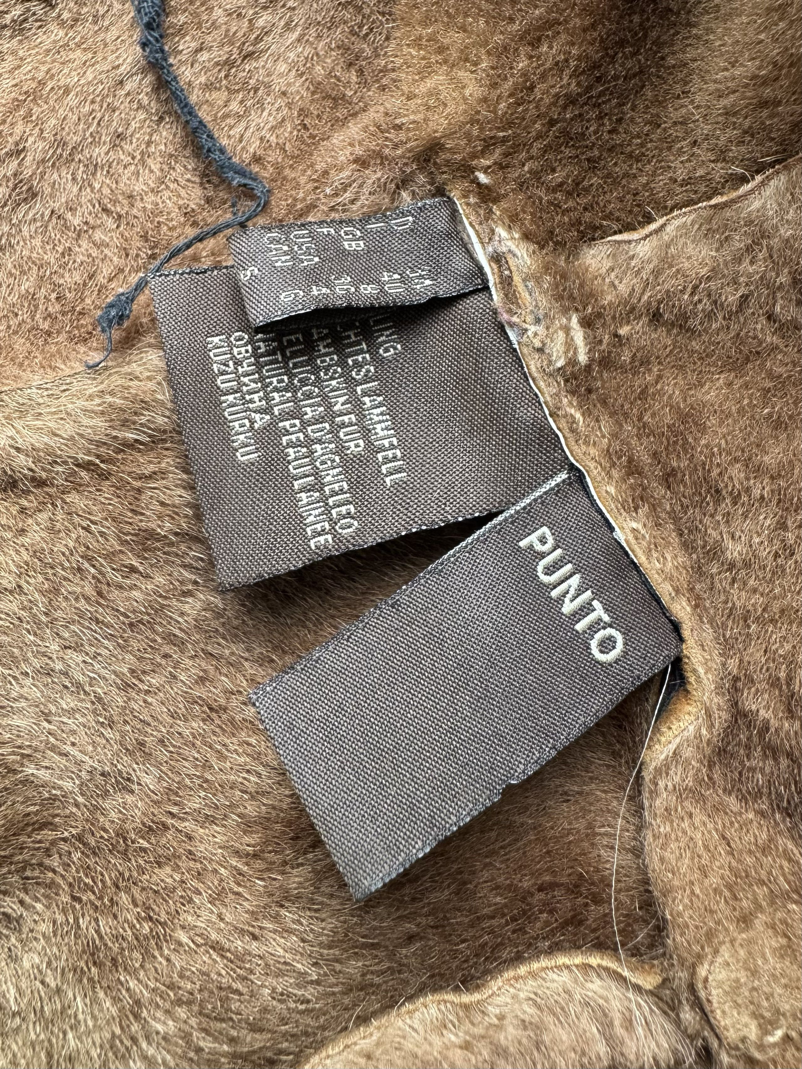 Vintage Vintage Real Shearling Cropped Jacket Size S / US 4 / IT 40 - 11 Thumbnail