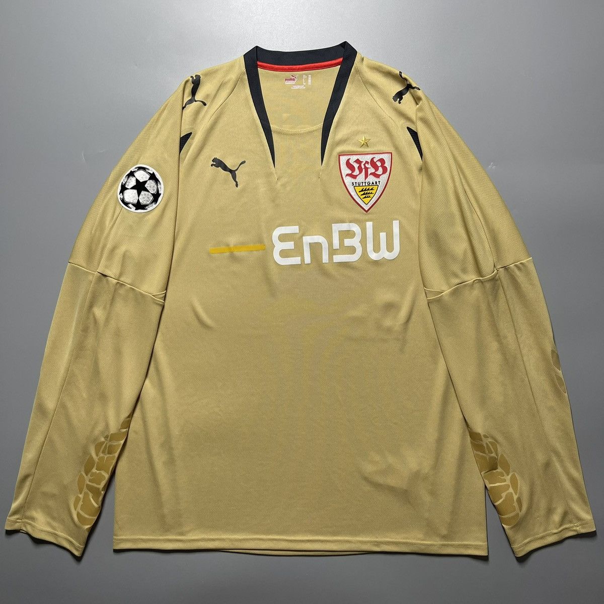 Puma STUTTGART PUMA 2007/2008 FOOTBALL GK JERSEY #24 ULREICH Size US XXL / EU 58 / 5 - 2 Thumbnail
