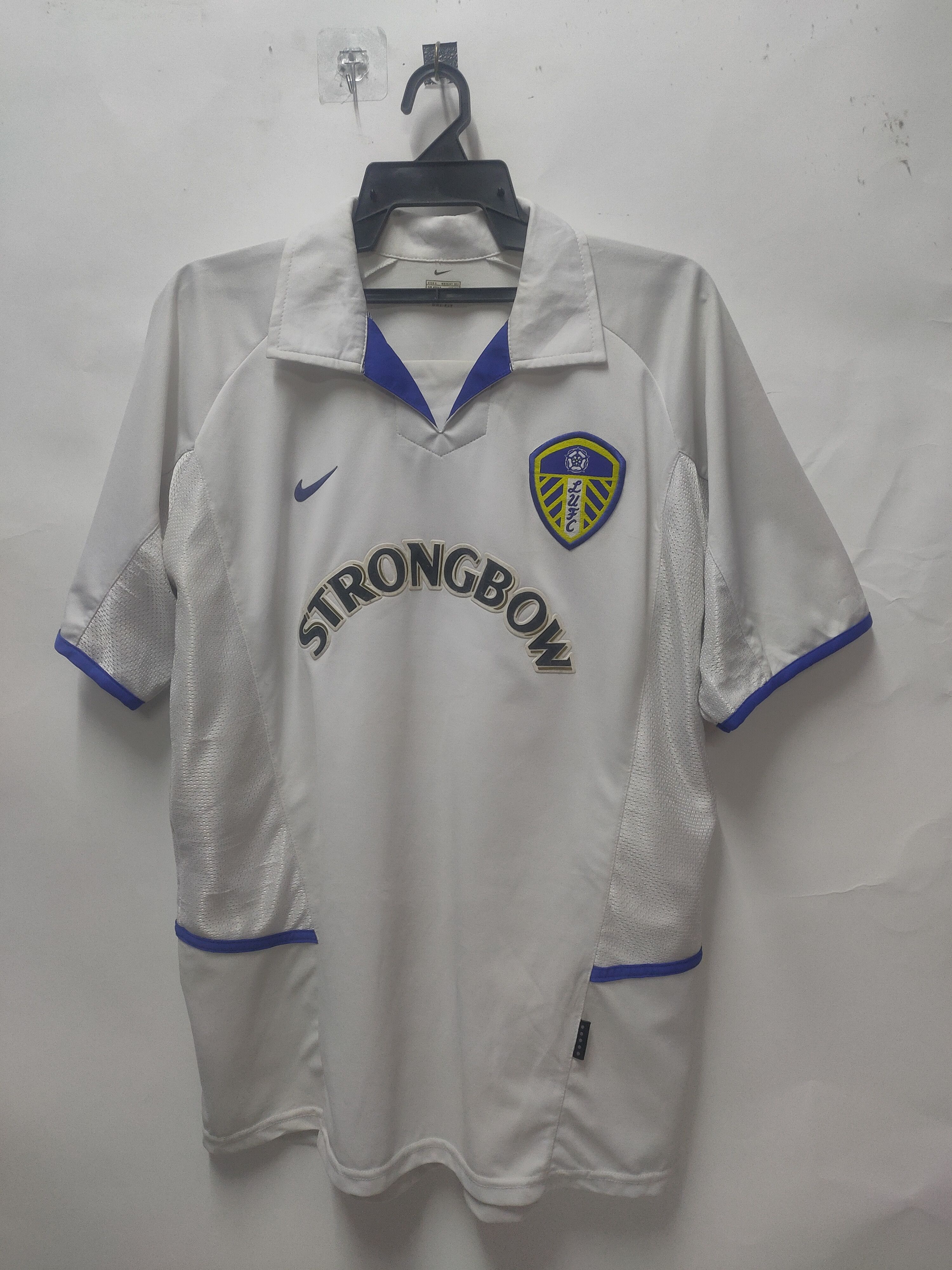 Vintage Leeds United Home Football Shirt 2002/03 Nike Size US L / EU 52-54 / 3 - 2 Thumbnail