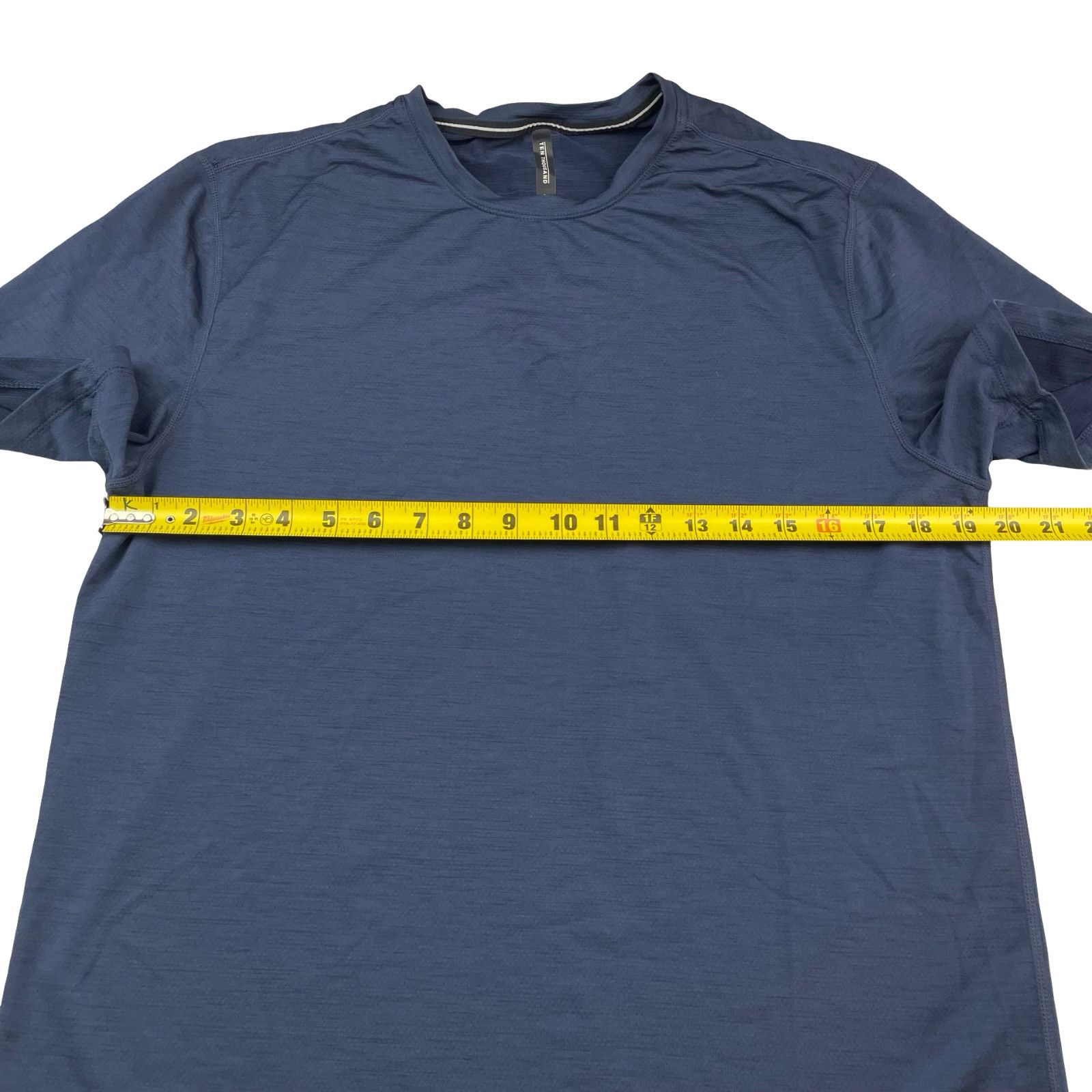 Ten Thousand Ten Thousand Men's Performance S/S Crewneck T-Shirt Navy Blu Size US M / EU 48-50 / 2 - 6 Thumbnail