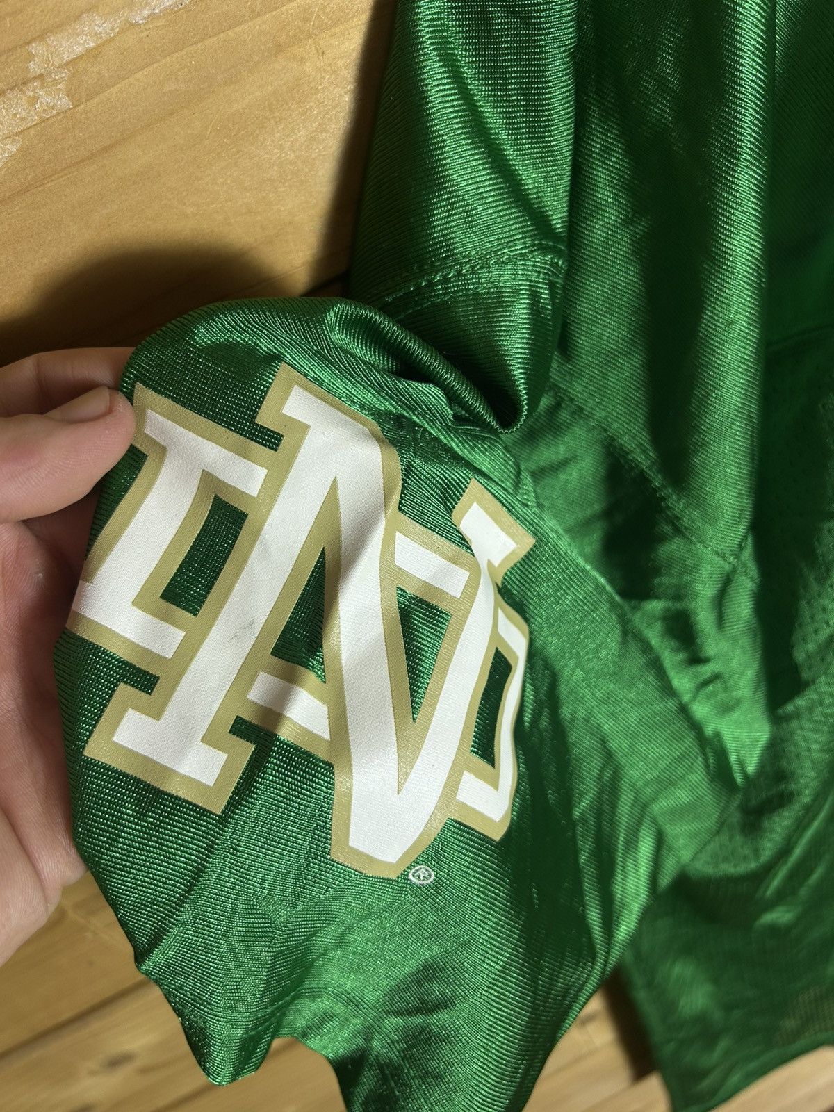 Adidas Vintage Adidas Notre Dame jersey Size US XXL / EU 58 / 5 - 3 Thumbnail