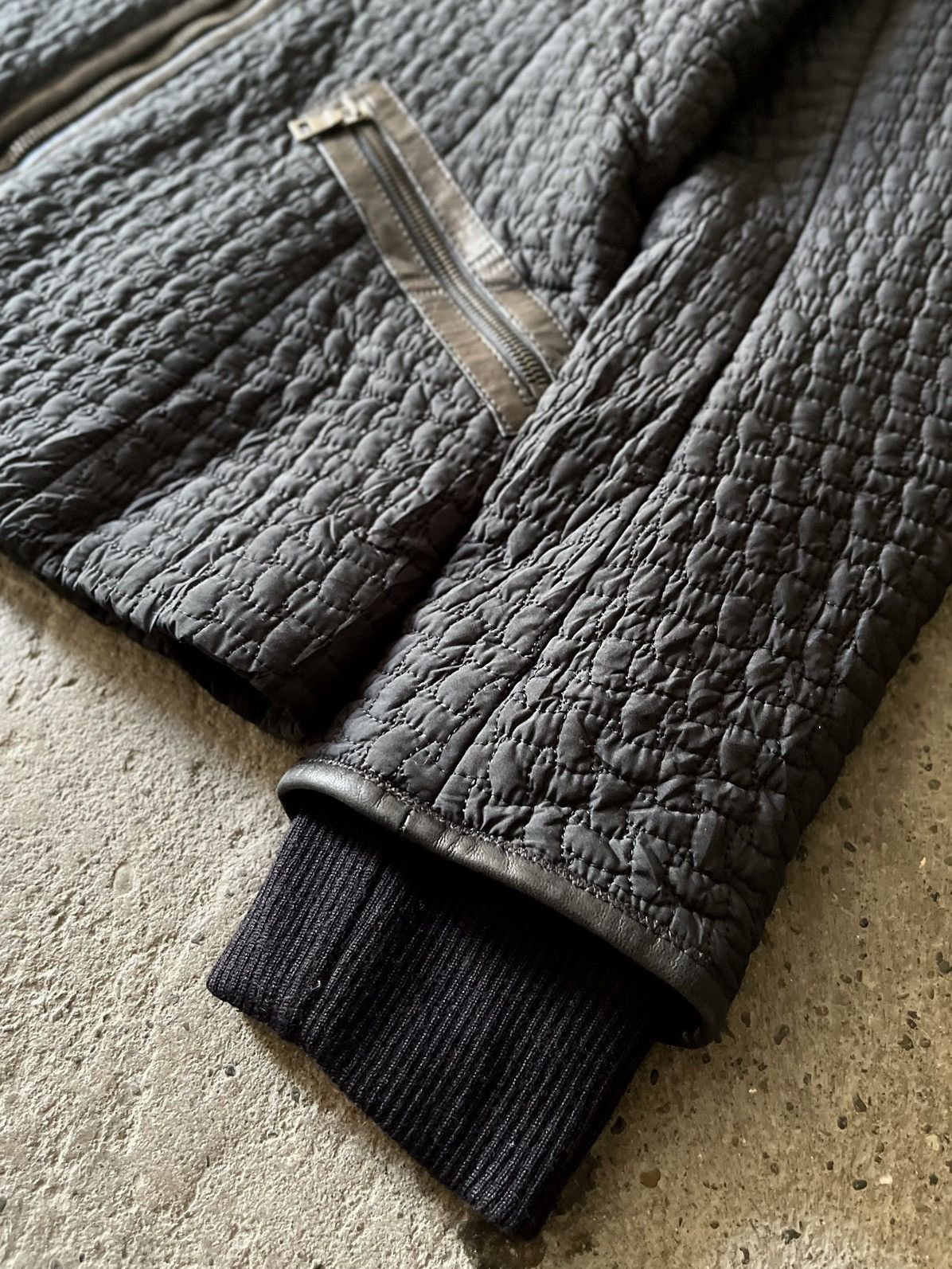 【archive】00s PRADA SPORT Padded Blouson EARLY 2000S PRADA SPORT PADDED TECHNICAL JACKET - Jazzy Badger