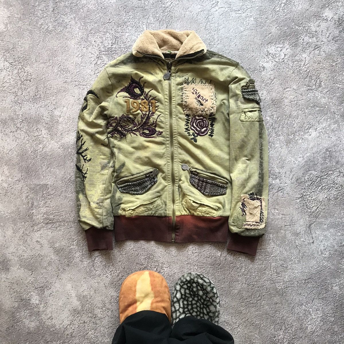 If Six Was Nine × Japanese Brand × Vintage VINTAGE BOMBER