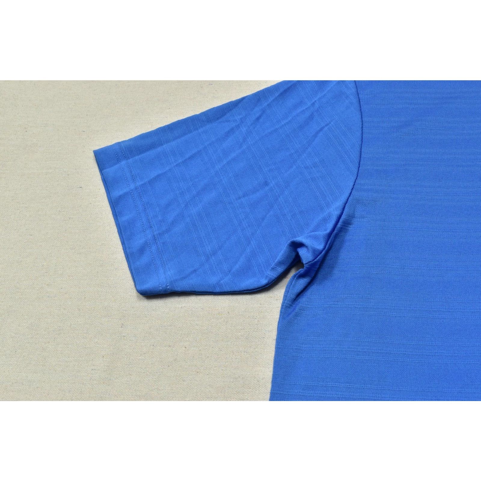Adidas Adidas Golf Polo Shirt Mens Small Blue Short Sleeve Striped Polyester Polo Shirt Size US S / EU 44-46 / 1 - 5 Thumbnail